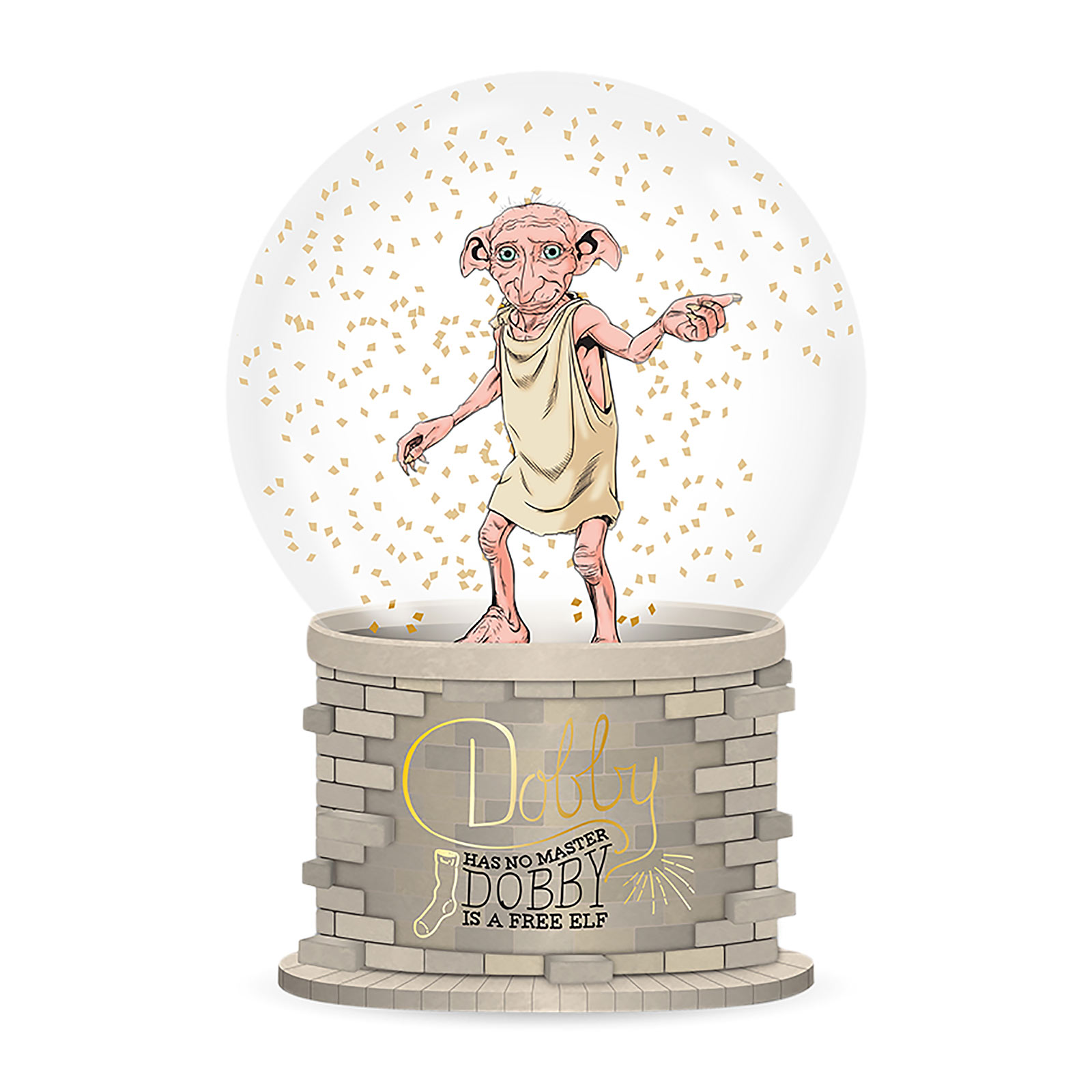 Harry Potter - Dobby Snow Globe with Glitter