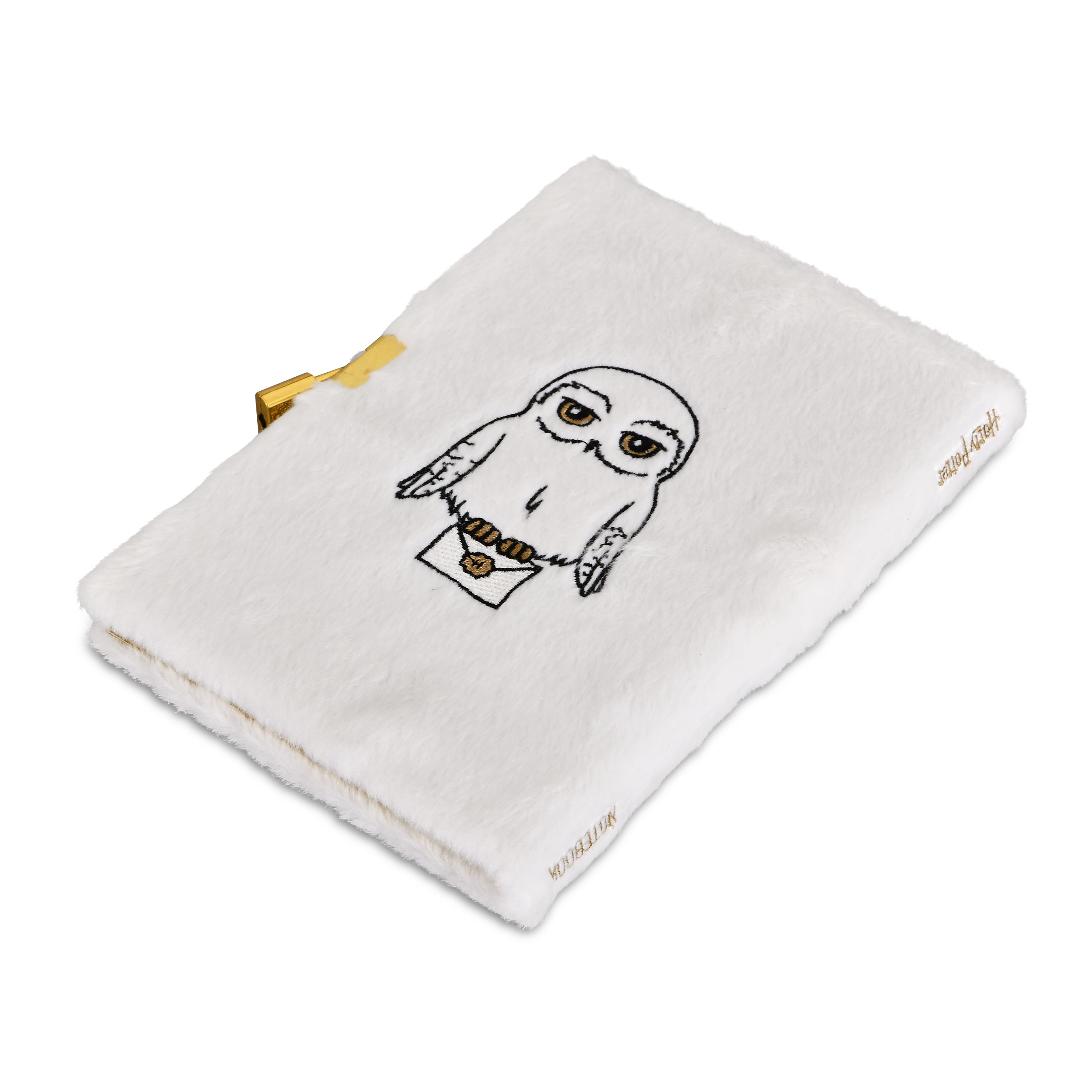 Harry Potter - Hedwig plush notebook A5 with lock