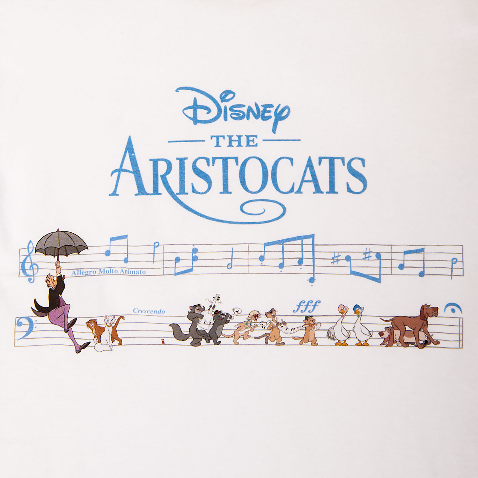 Aristocats - Music T-Shirt Damen weiß