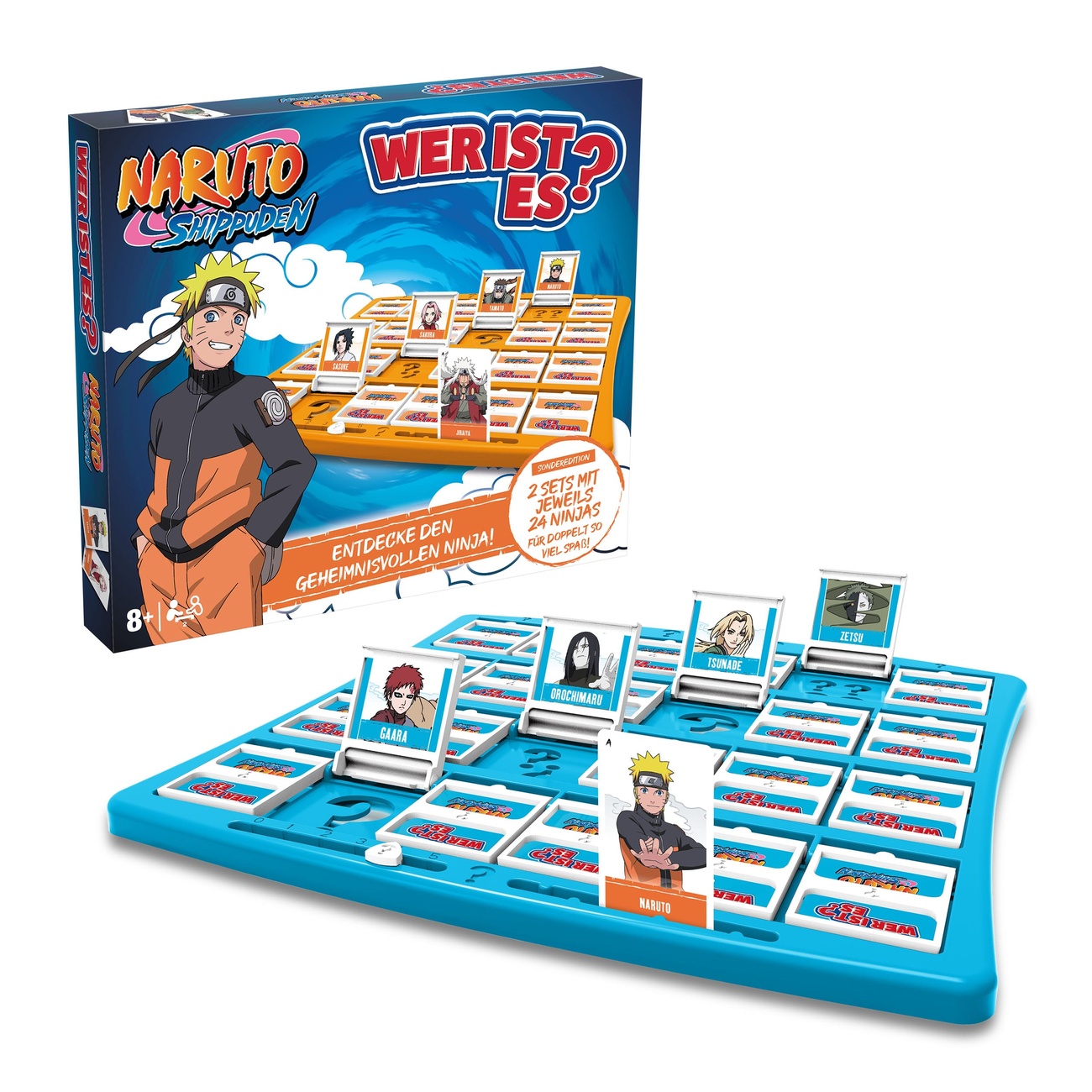 Naruto Board Game Guess Who Famous Buildings *German Version*