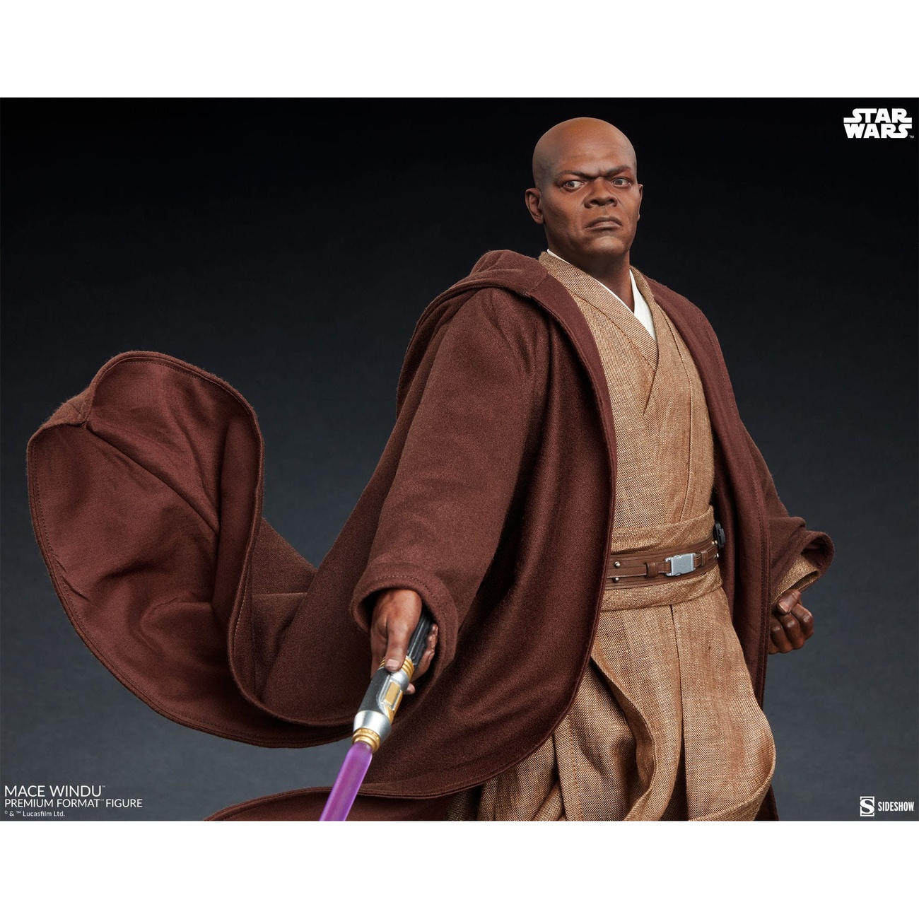 Star Wars Episodio III Figura Premium Format Mace Windu 53 cm