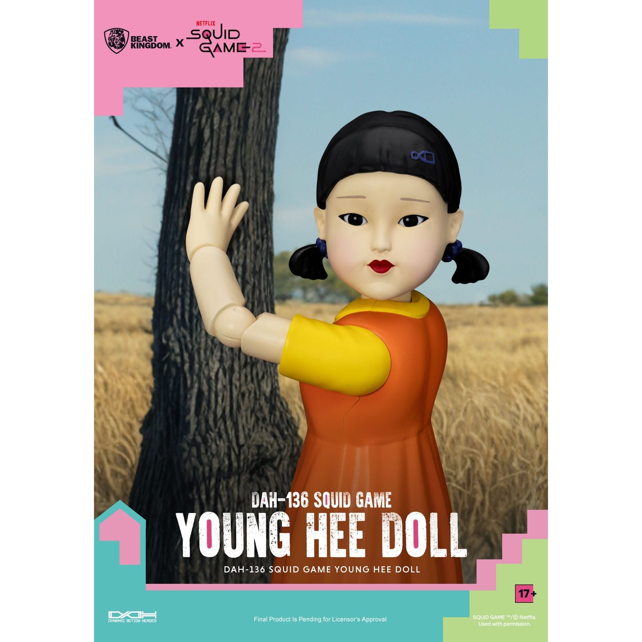 Squid Game Actionfigur mit Sound Young Hee Doll 30 cm