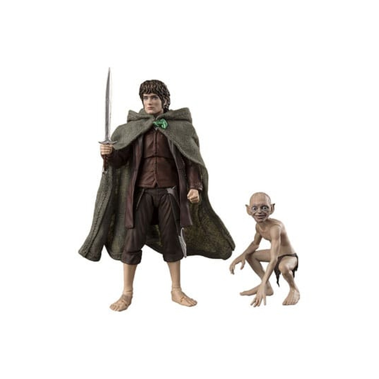 Der Herr der Ringe - Frodo Beutlin & Gollum S.H. Figuarts Actionfiguren Set