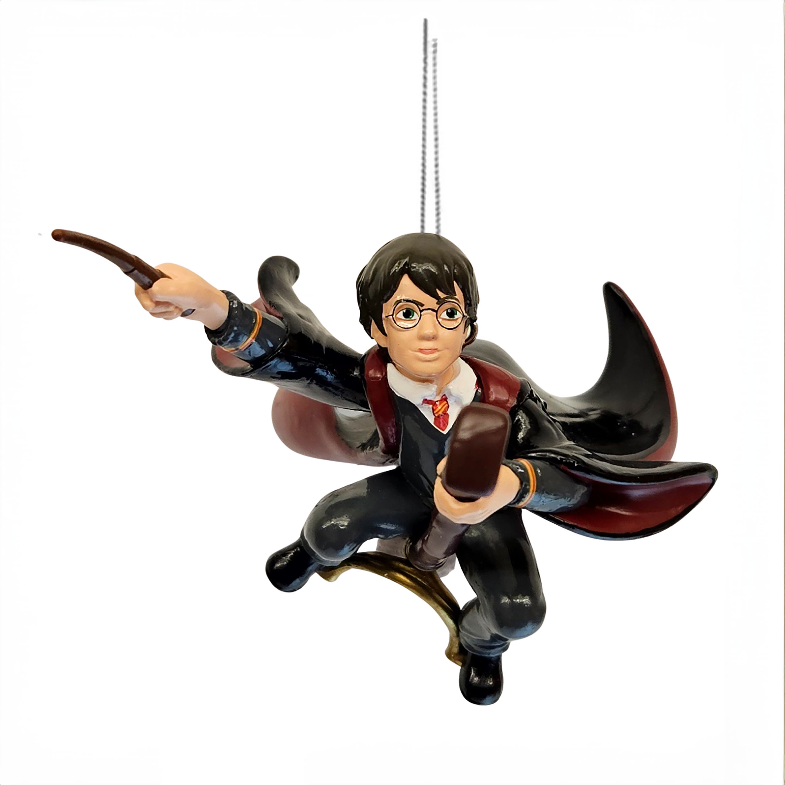 Decorazione per albero di Natale Harry con Nimbus 2000 - Harry Potter