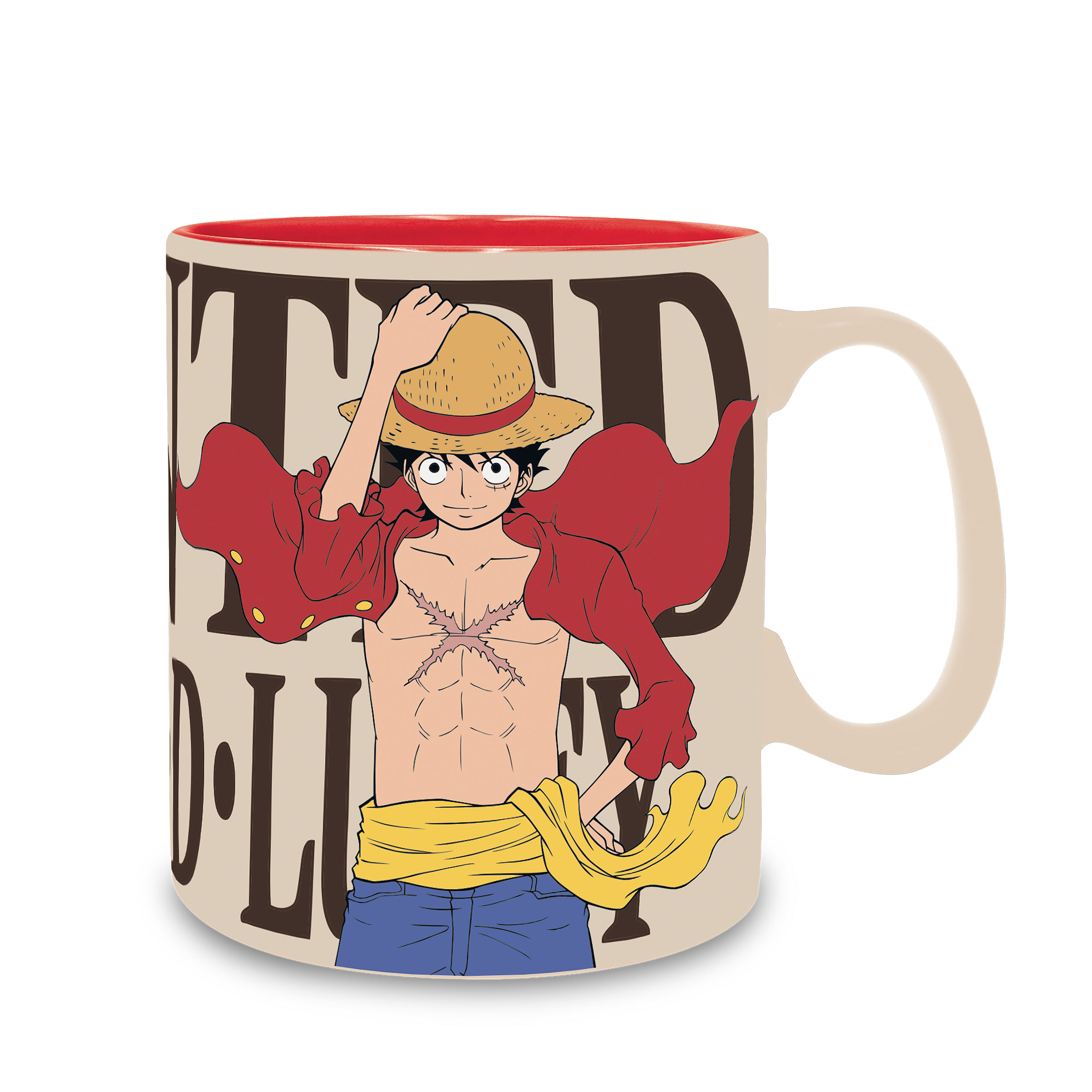 One Piece - Wanted Monkey D. Luffy Mug