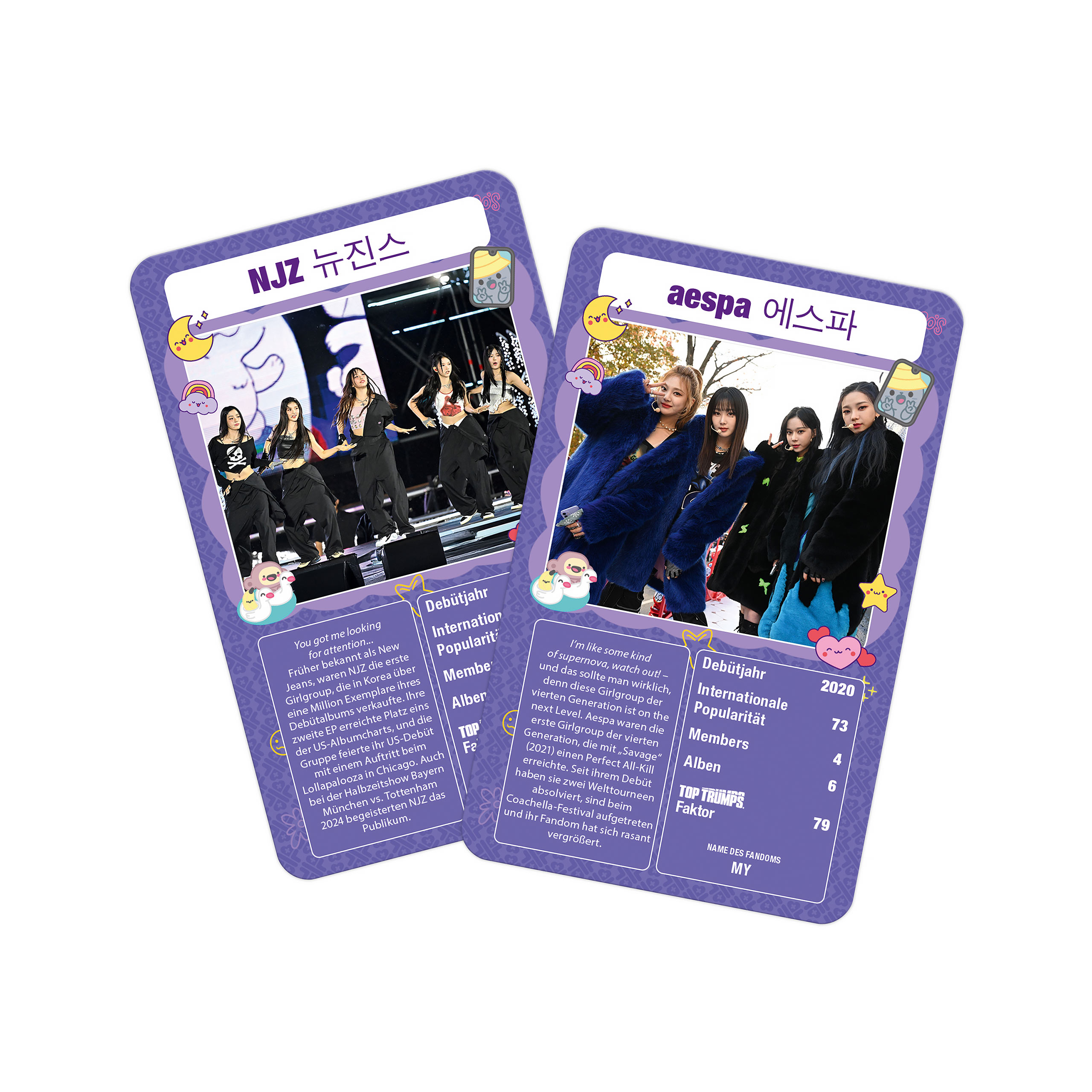 K-Pop Spielkarten - Top Trumps Specials