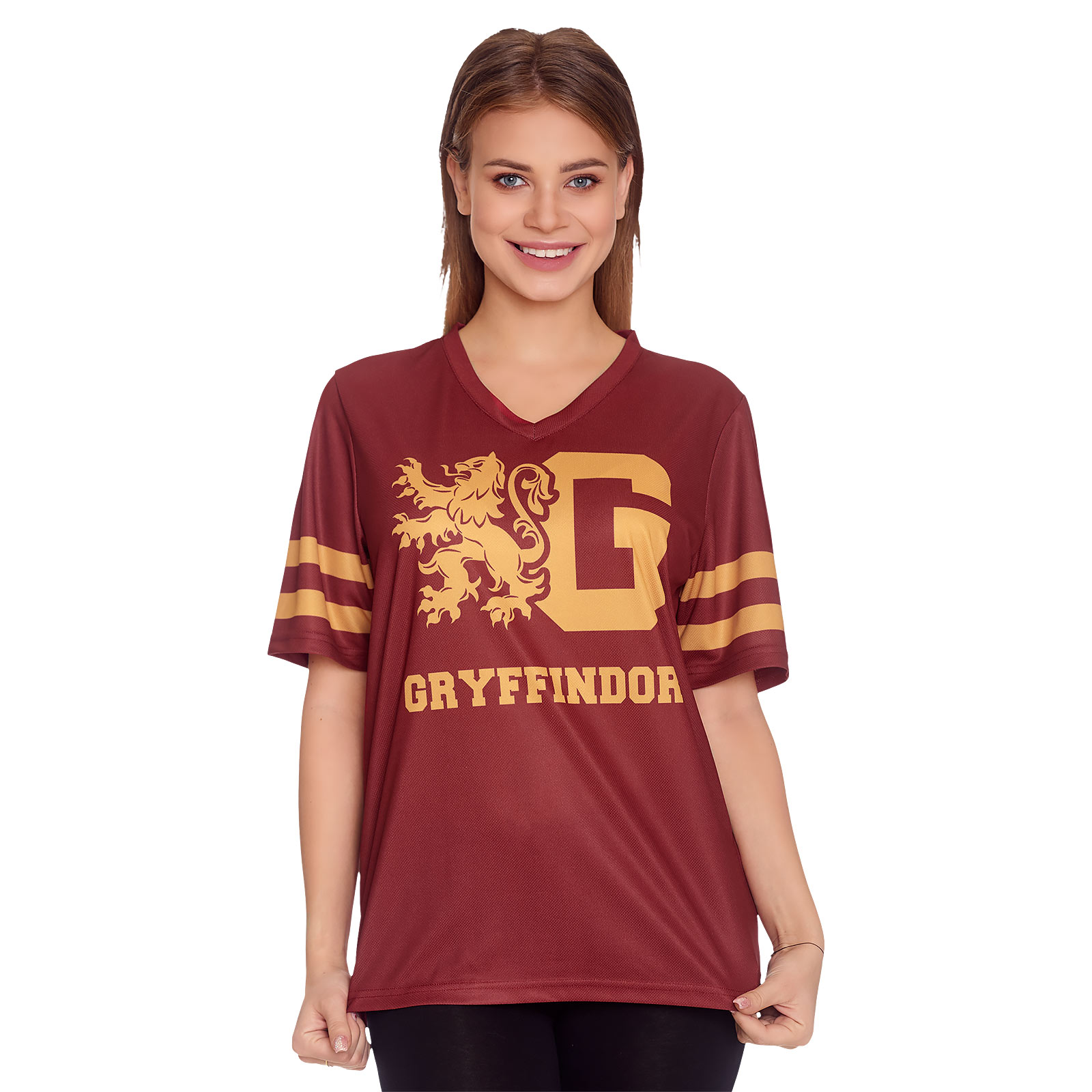 Harry Potter - T-shirt rouge Team Gryffindor