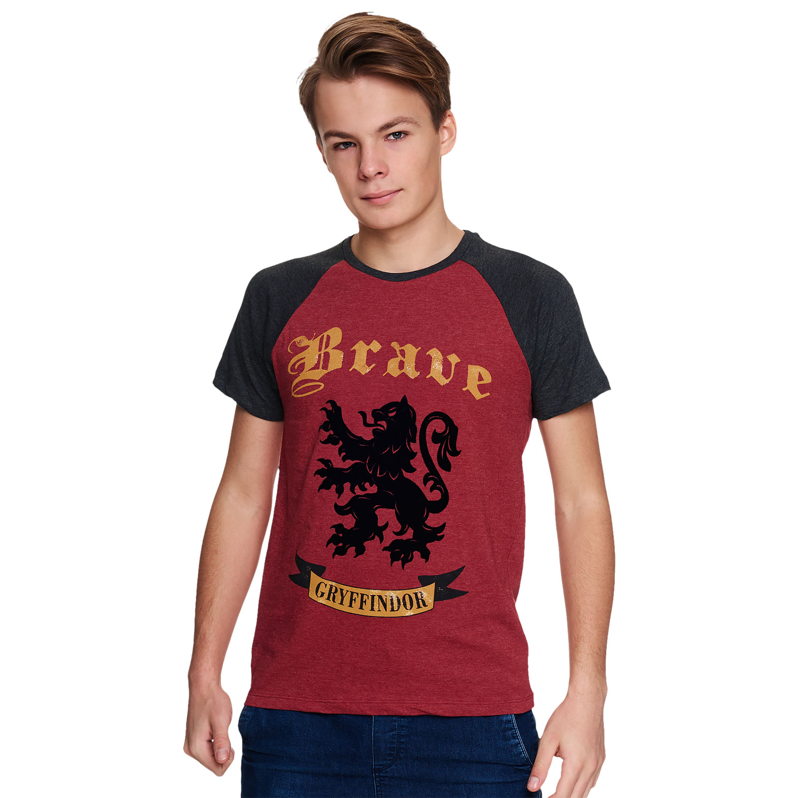 Harry Potter - Brave Gryffindor T-Shirt Red