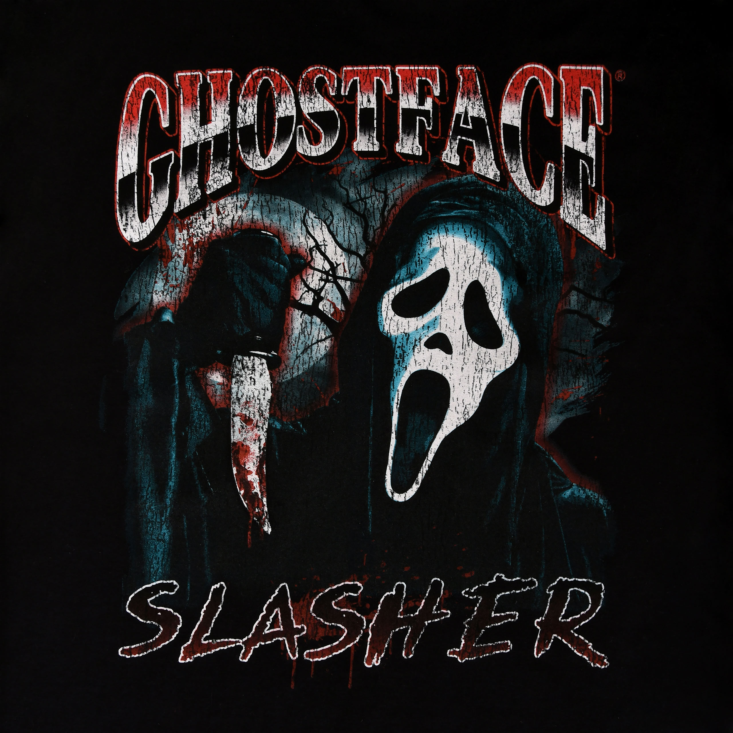 Ghost Face - Slasher T-shirt zwart