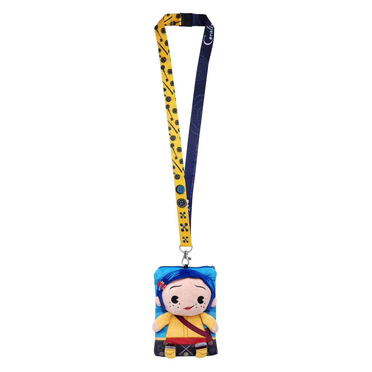 Lanyard Coraline Coraline con funda para tarjetas