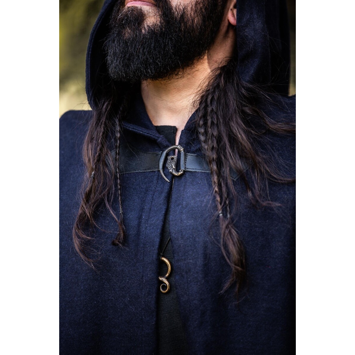 Capa medieval de lana Ilmar 131 cm