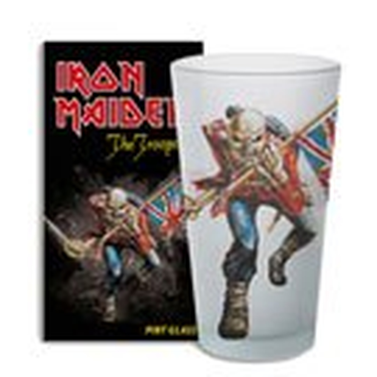 Bicchiere da birra Iron Maiden The Trooper