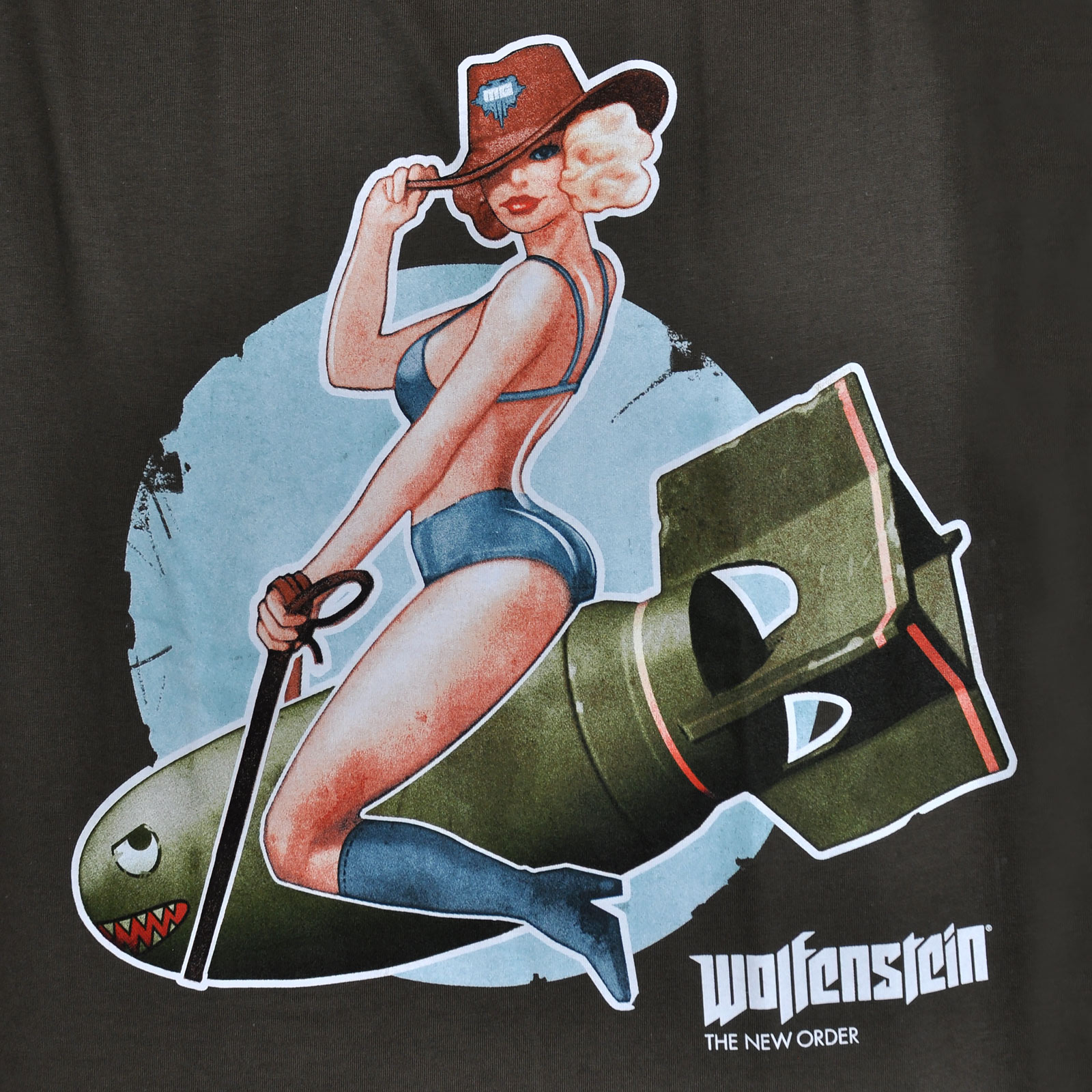 Wolfenstein - T-shirt Pin-Up