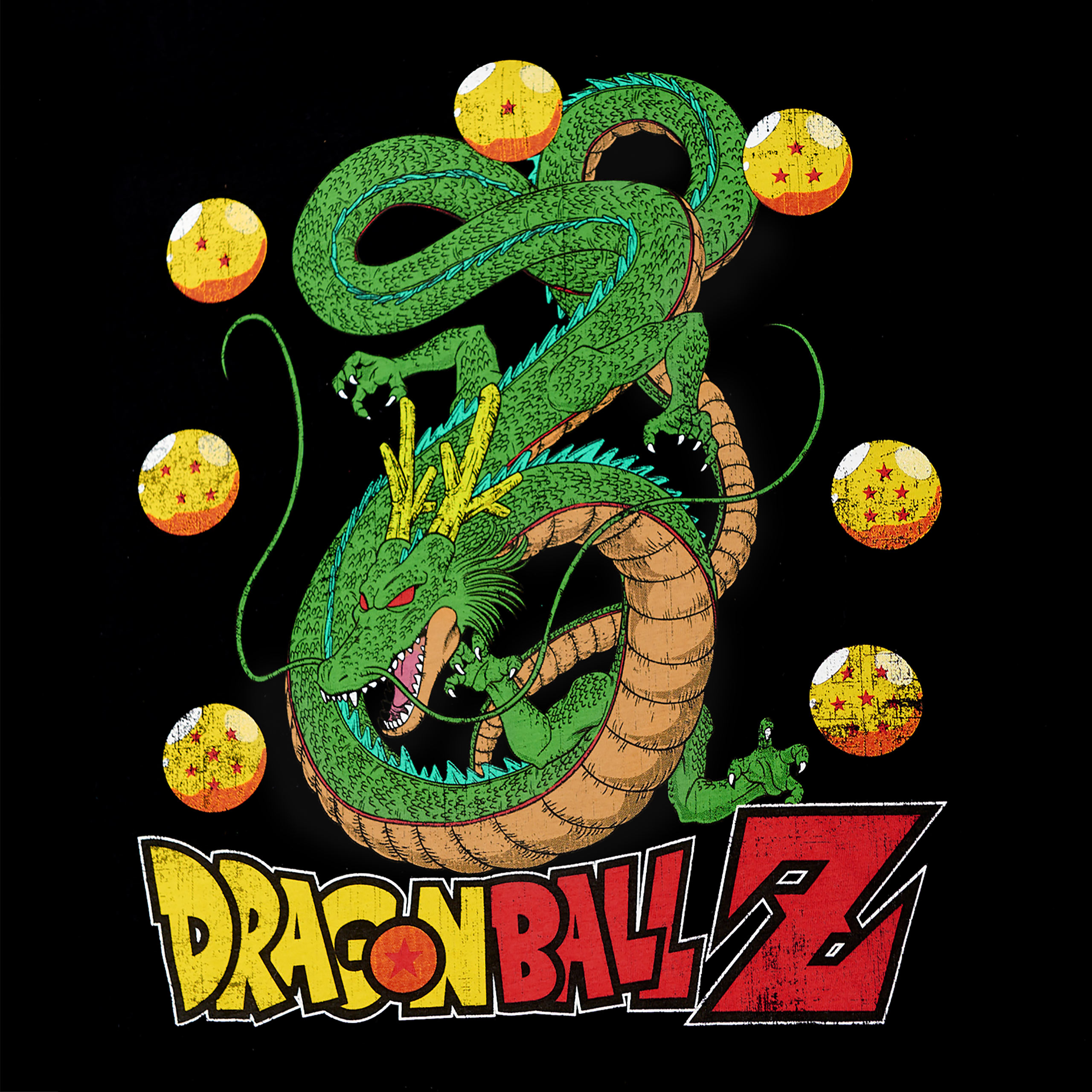 Dragon Ball Z - T-shirt femme Shenlong noir