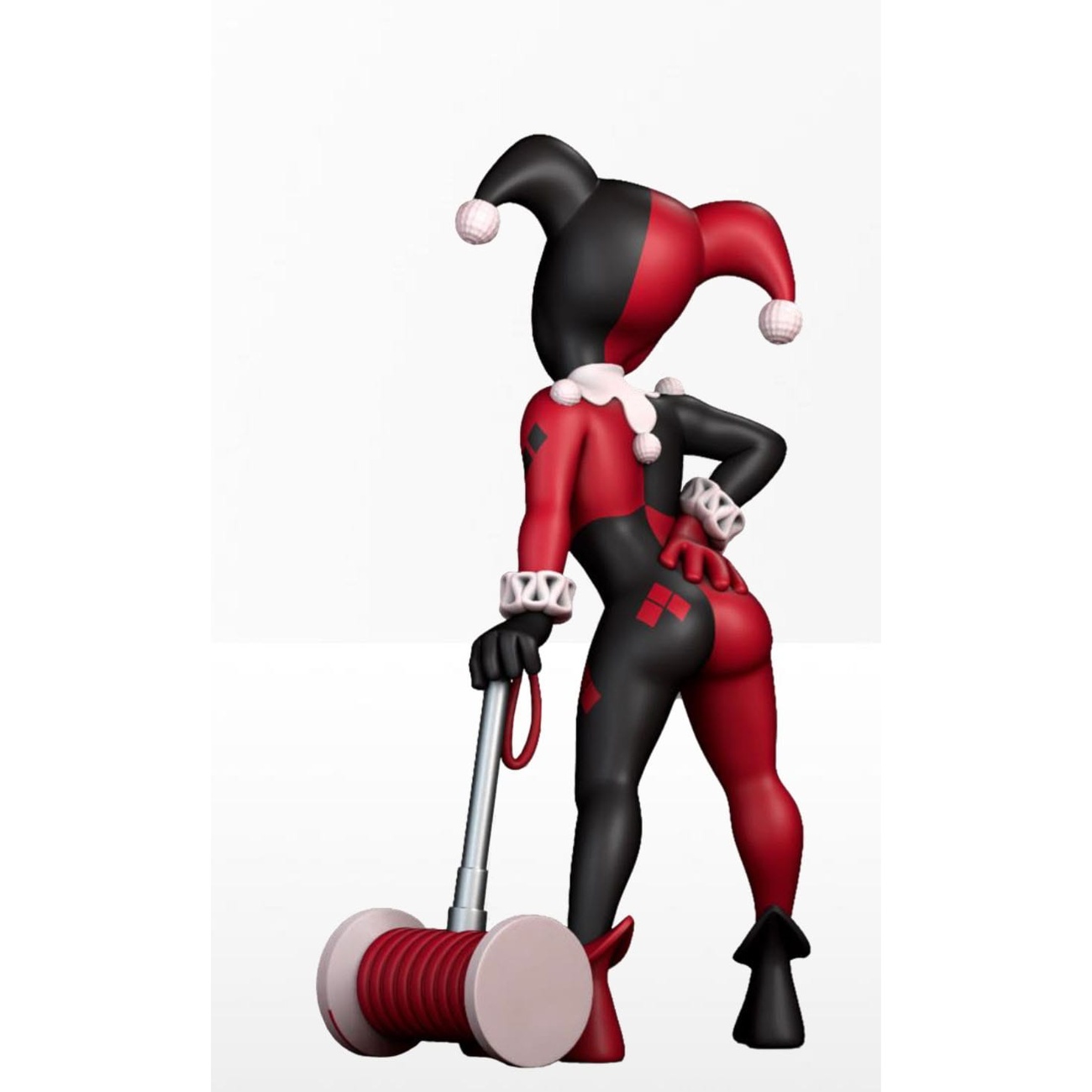 DC Comics Minix Figur Harley Quinn with hammer New Suit 12 cm