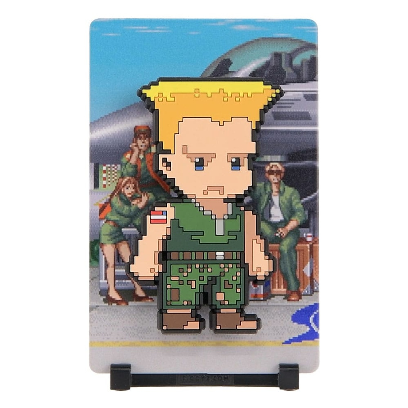 Street Fighter - Guile FiGGYZ magnetisk samlarfigur