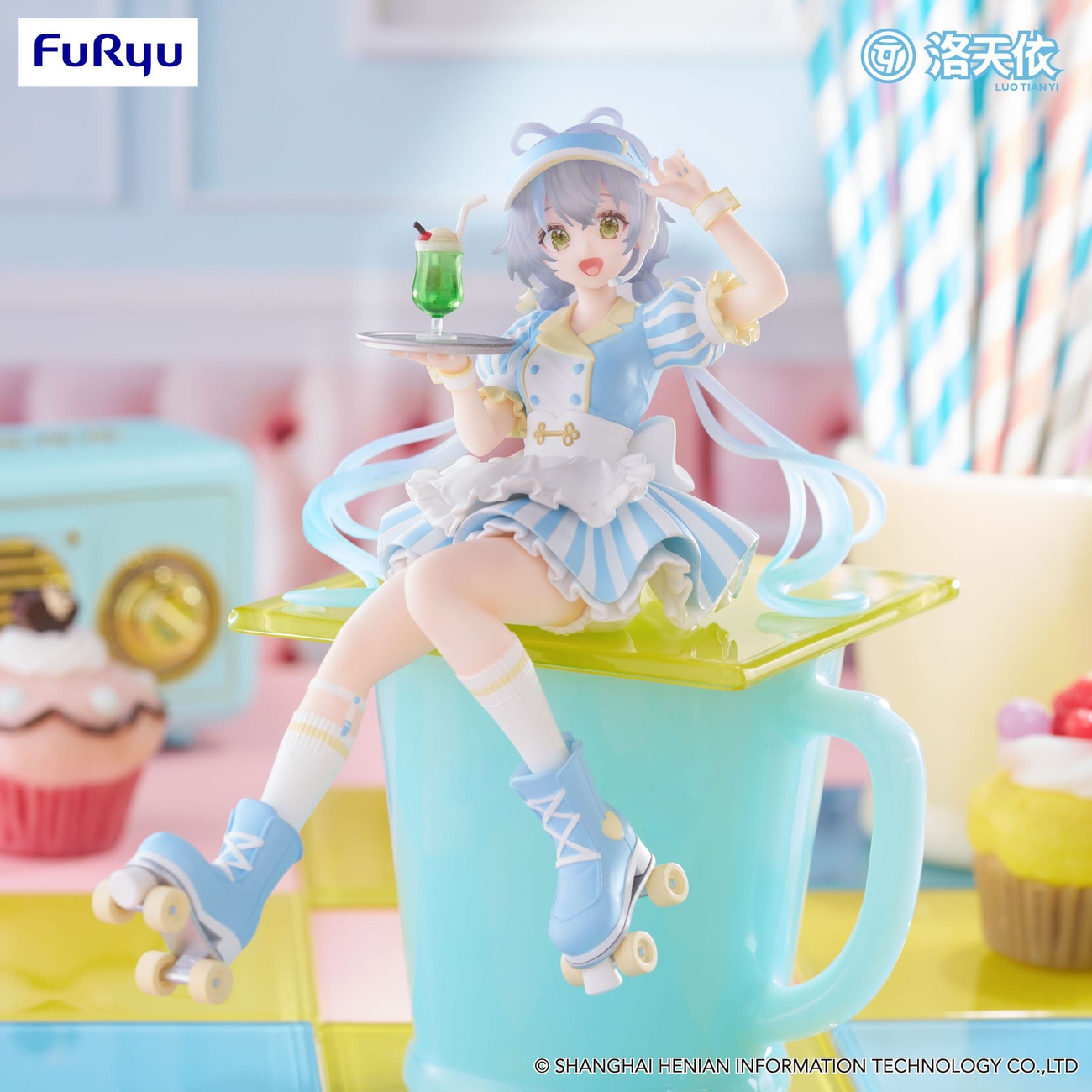 Vsinger Noodle Stopper PVC Statue Luo Tian Yi Waitress Ver. 15 cm