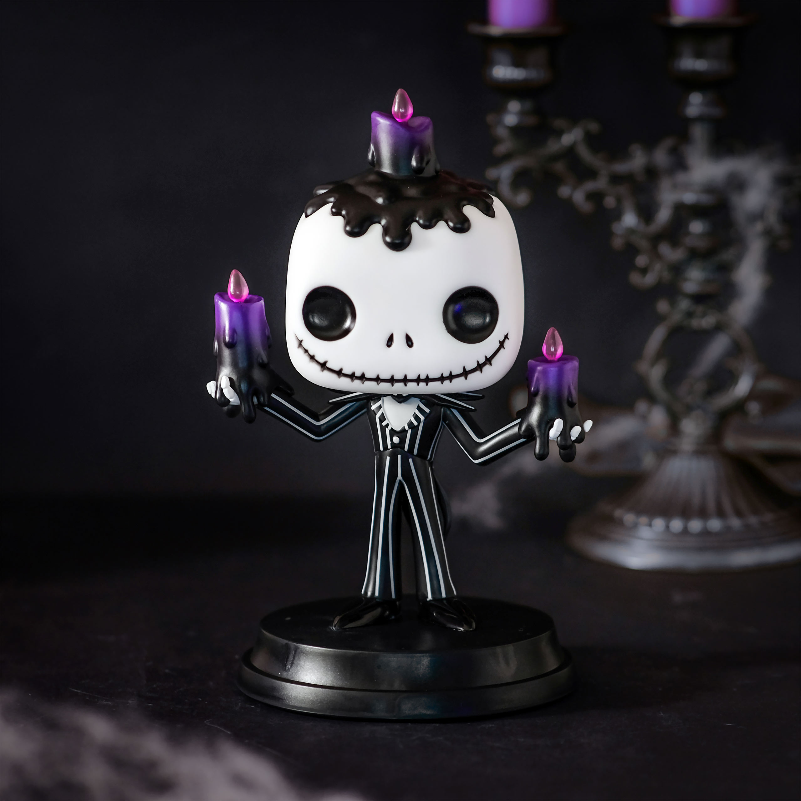 Nightmare Before Christmas - Figurine Funko Pop Jack Skellington avec lumière