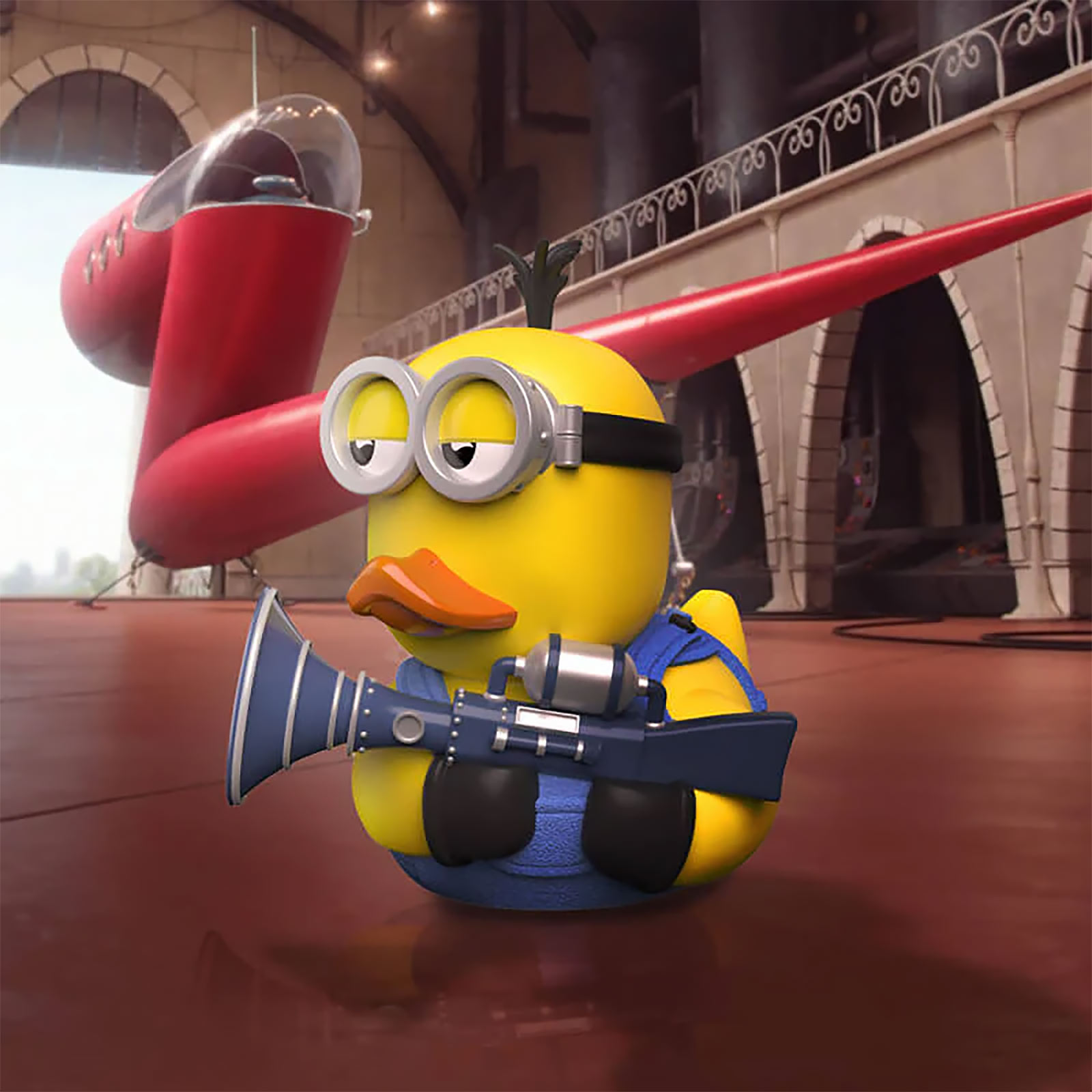 Minions - Kevin mit Blaster First Edition TUBBZ Deko Ente