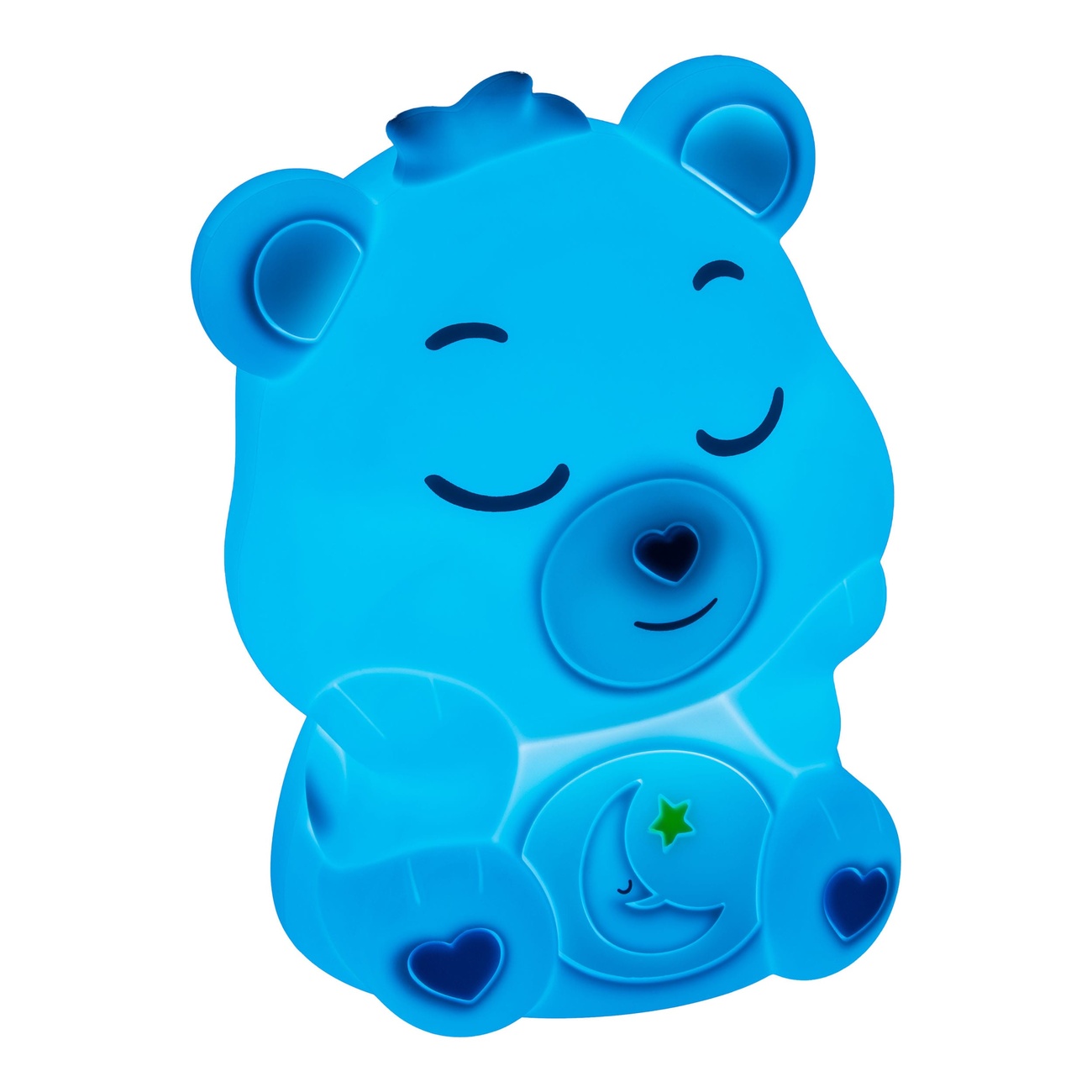 Die Glücksbärchis Squishy Glo Silikon-Leuchte Schlummerbärchi 15 cm