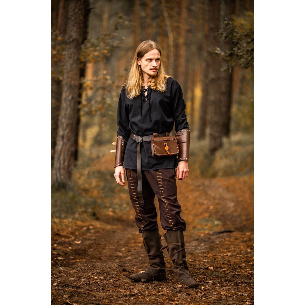 Medeltida läderbältesväska Volmar