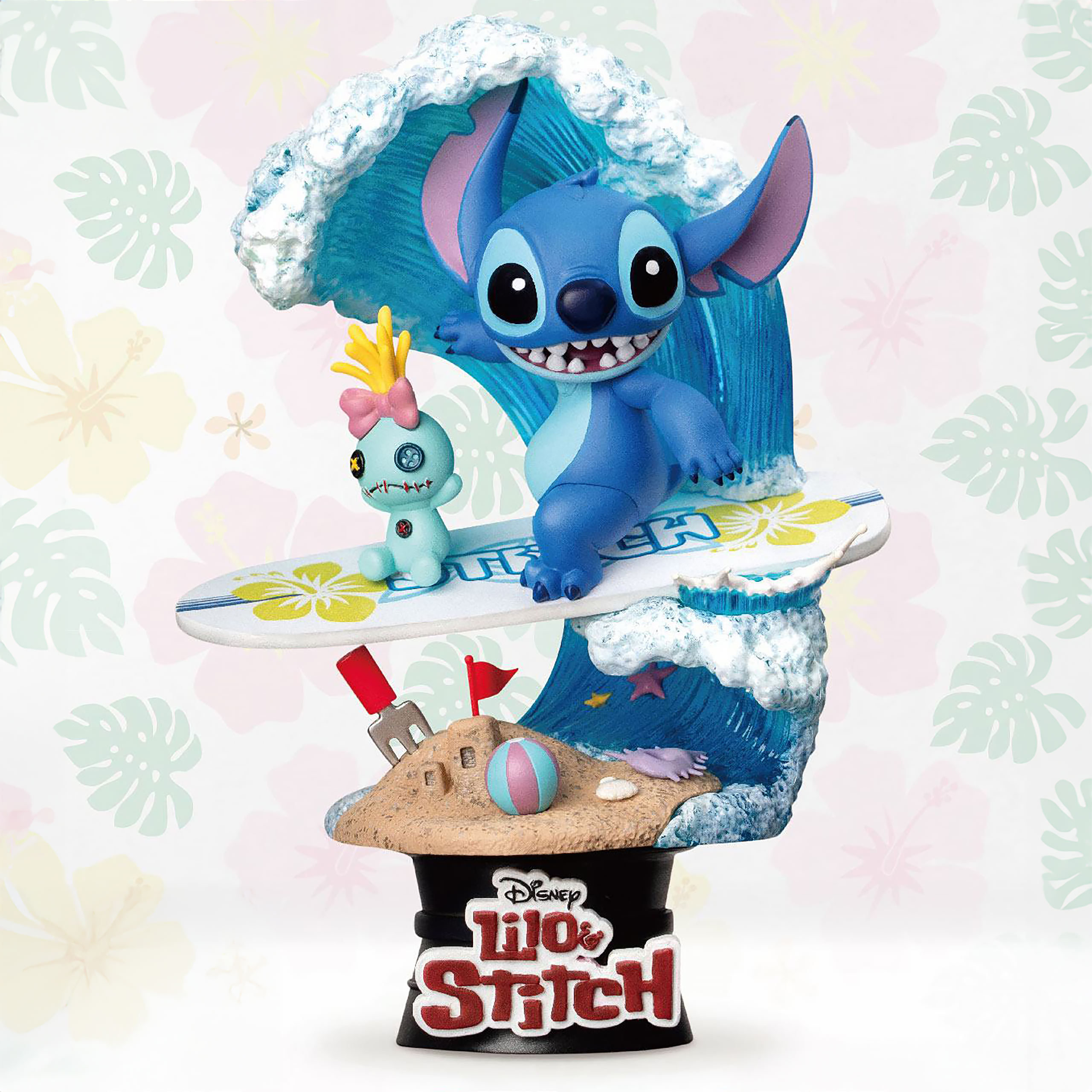 Surfer Stitch D-Stage Diorama Figur - Lilo & Stitch