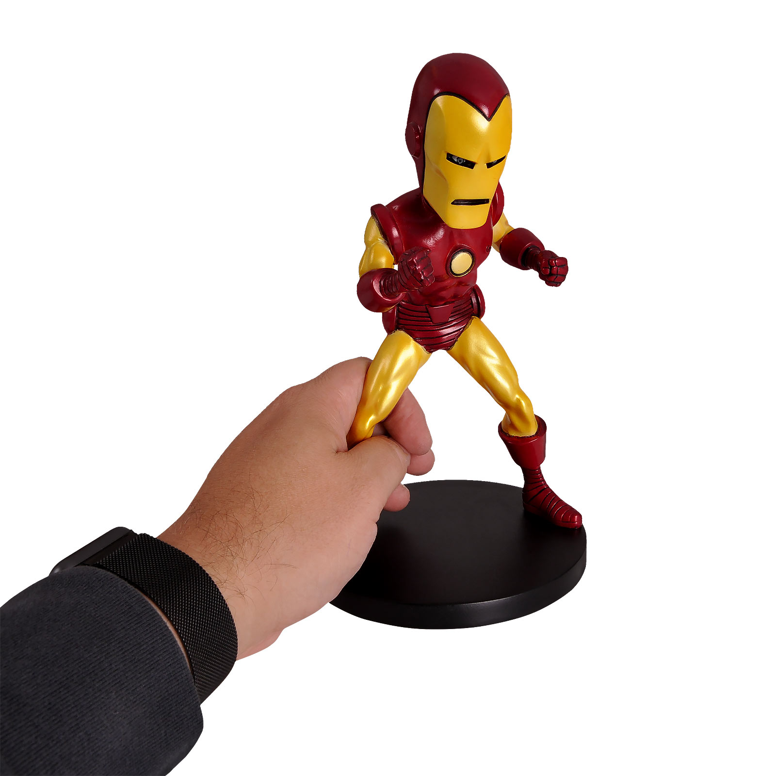 Iron Man - Figurine à tête branlante Head Knockers Deluxe