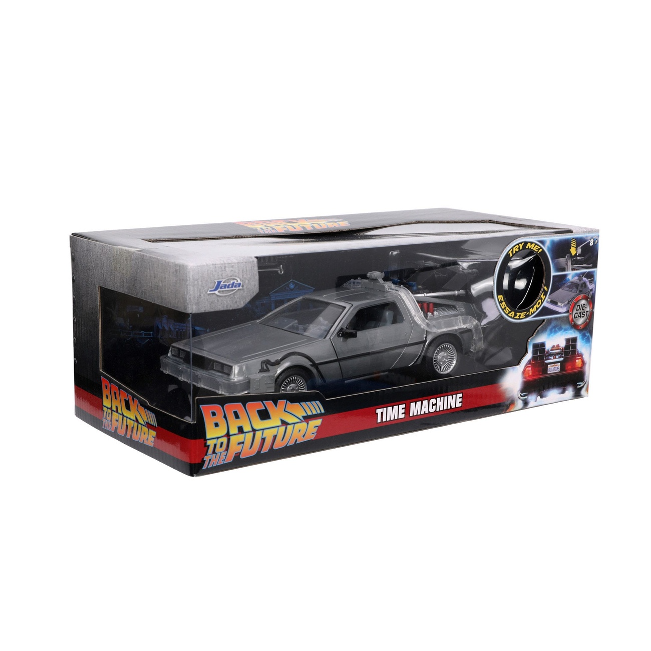 Zurück in die Zukunft Diecast Modell 1/24 Time Machine Model 1