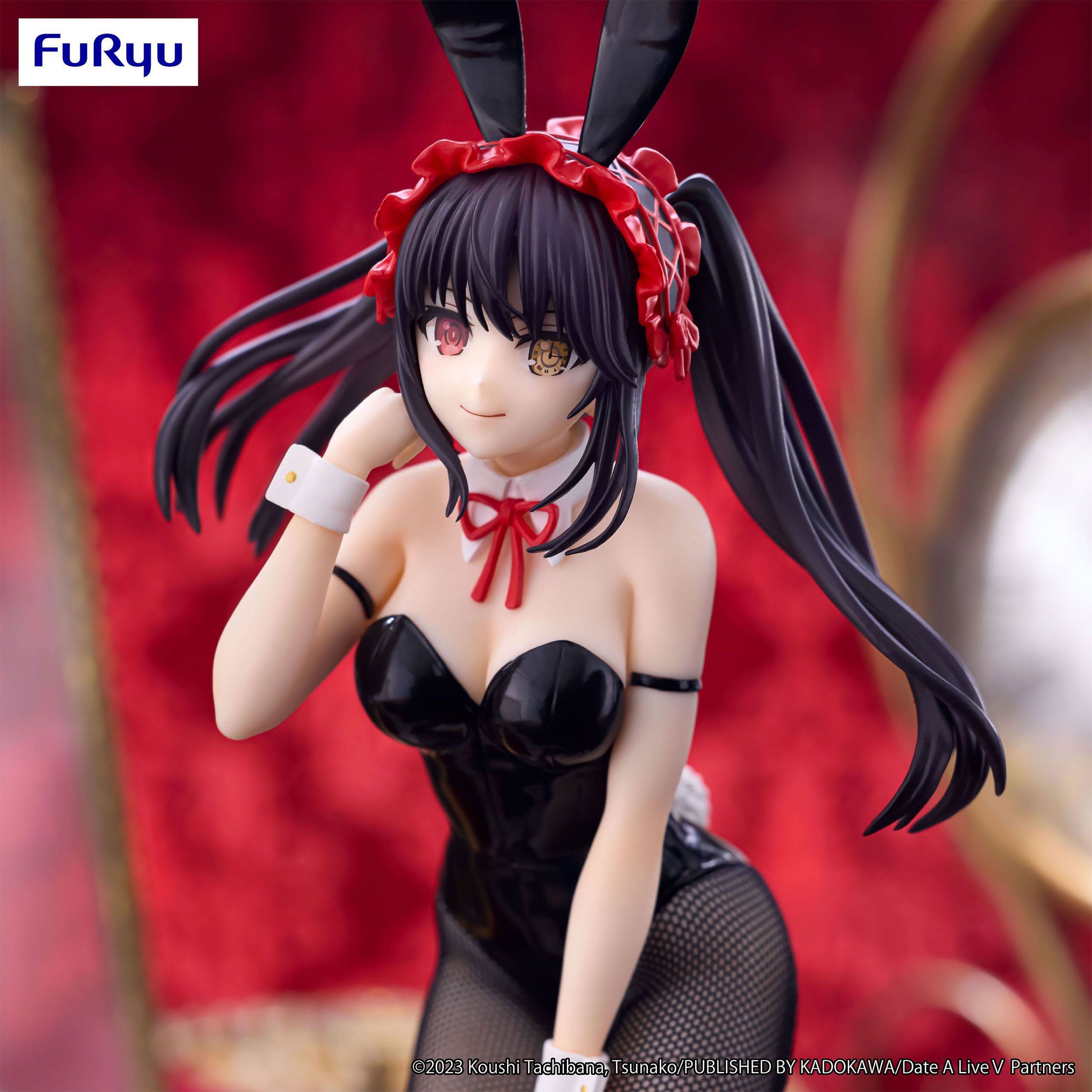 Date A Live - Kurumi Tokisaki BiCute Bunnies Figura Versión Color Negro