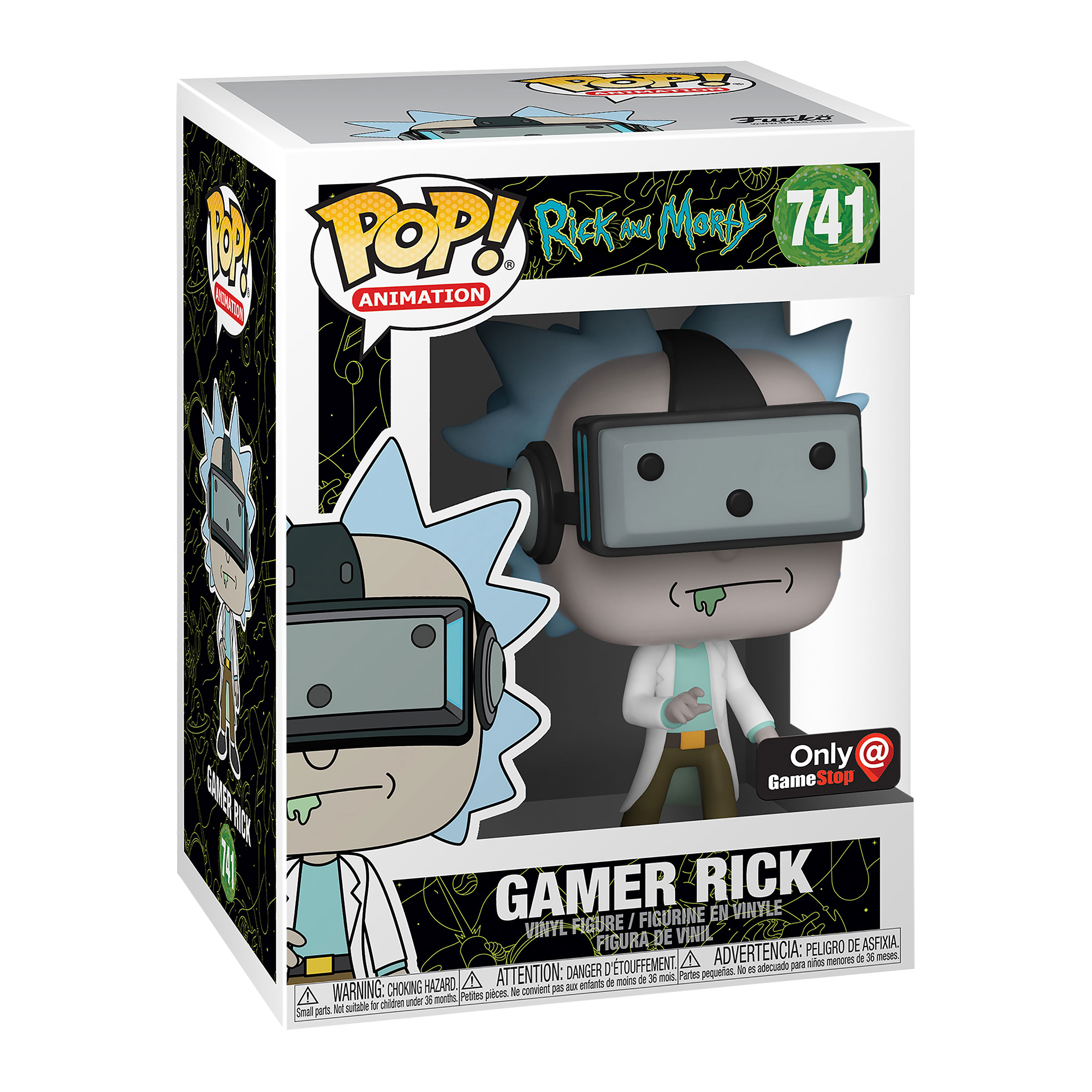 Rick and Morty - Figurine Funko Pop Gamer Rick