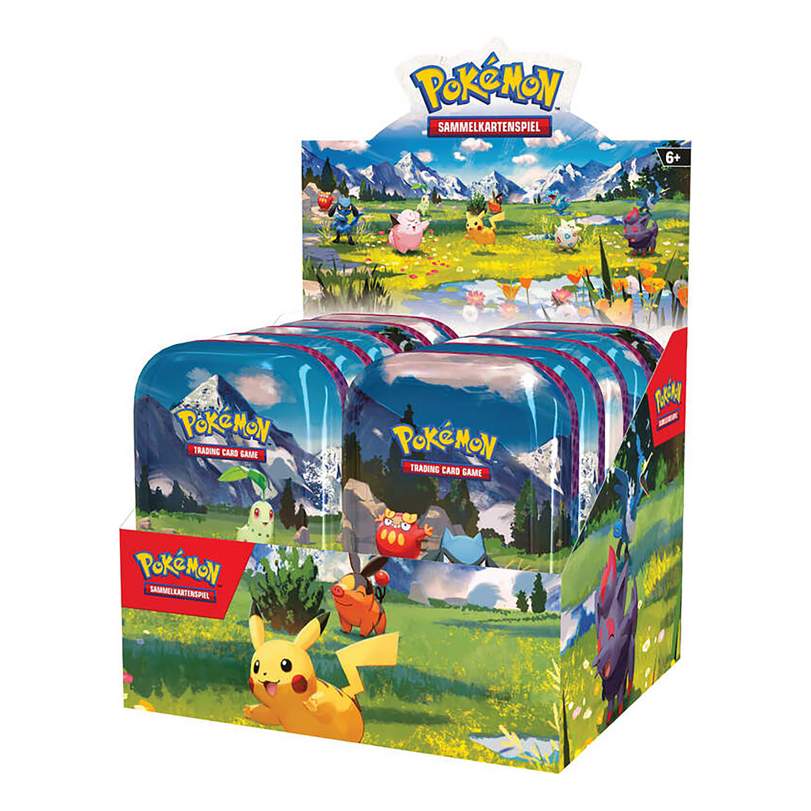 Pokemon - Mega Evolution Sublime Heroes Trading Cards Tin Box 10-Display Pokemon - Mega Evolution Sublime Heroes Trading Cards Tin Box 10-Display