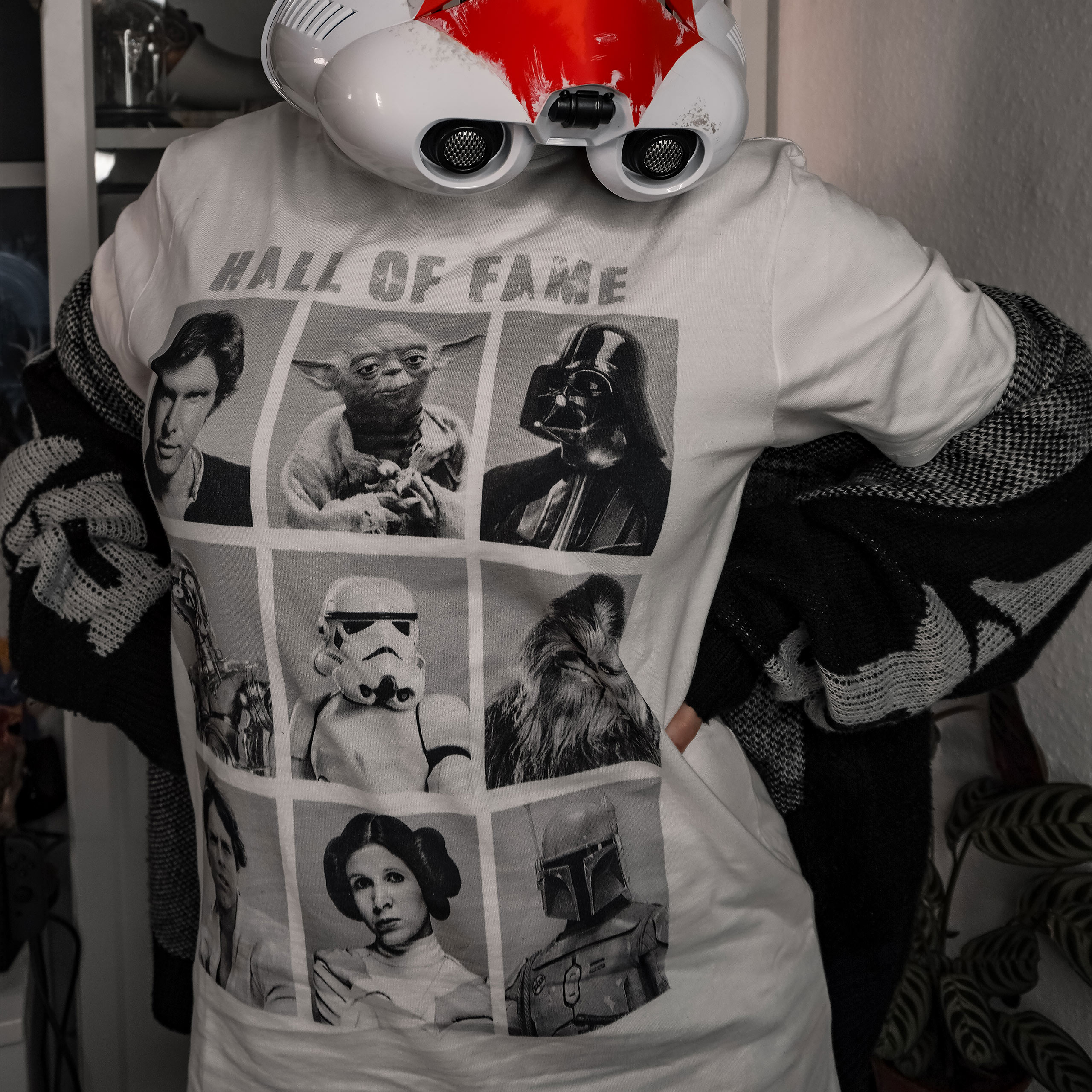 Star Wars - T-shirt blanc Hall of Fame