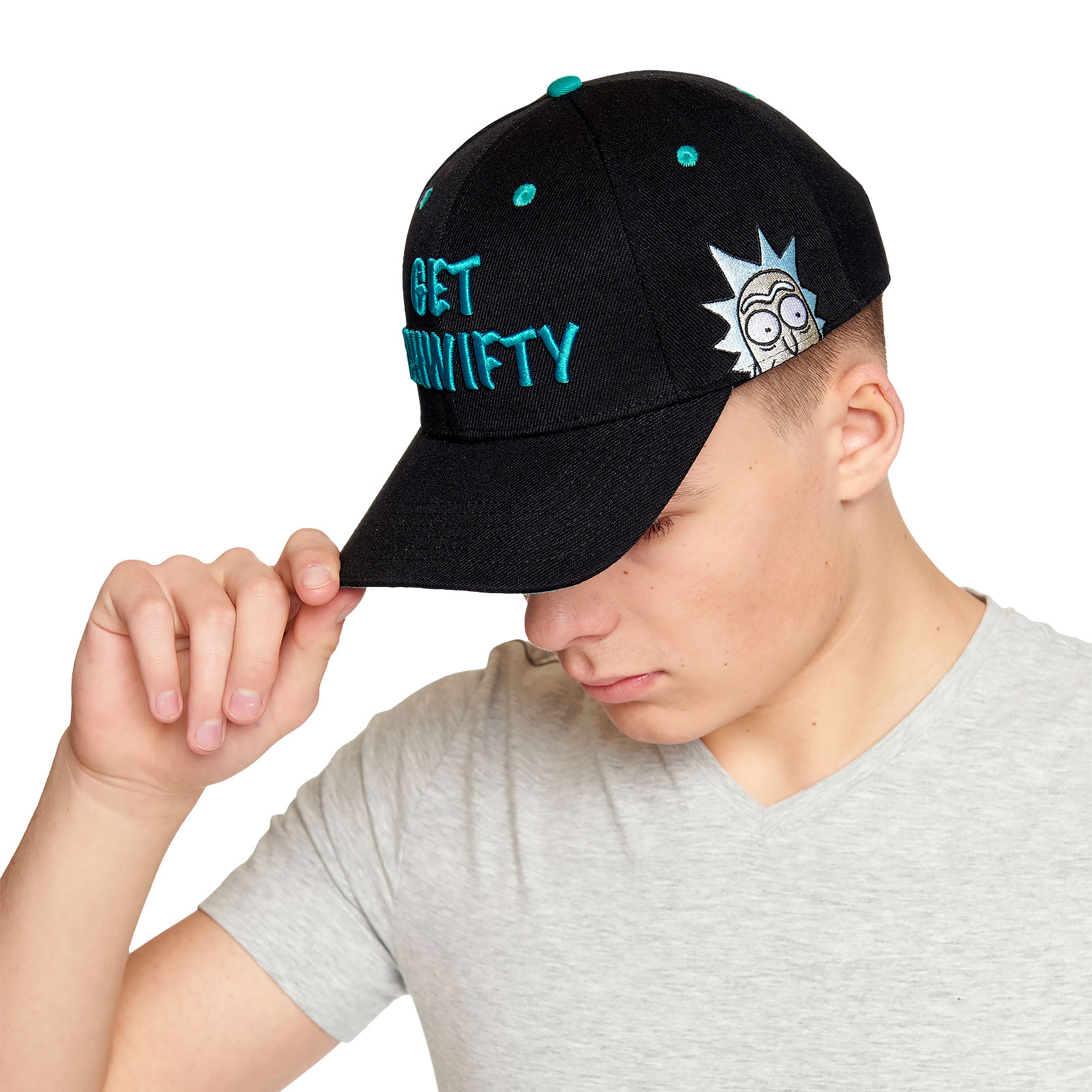 Rick and Morty - Get Schwifty Baseball Cap Black