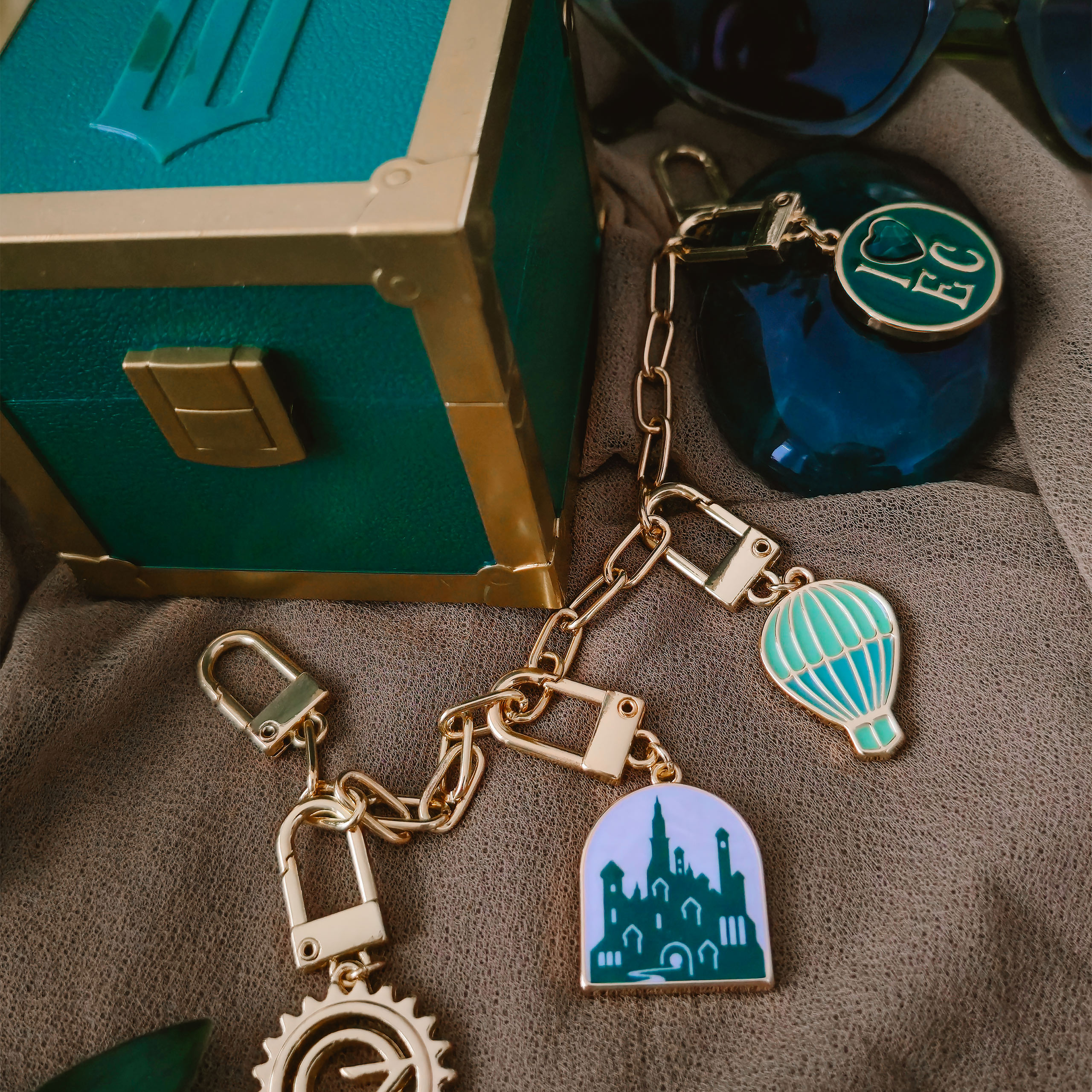 Wicked - Emerald City-koffer met bedelarmband