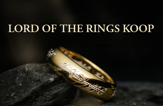 Lord of the Rings koop - perfect voor fans van In de ban van de ring