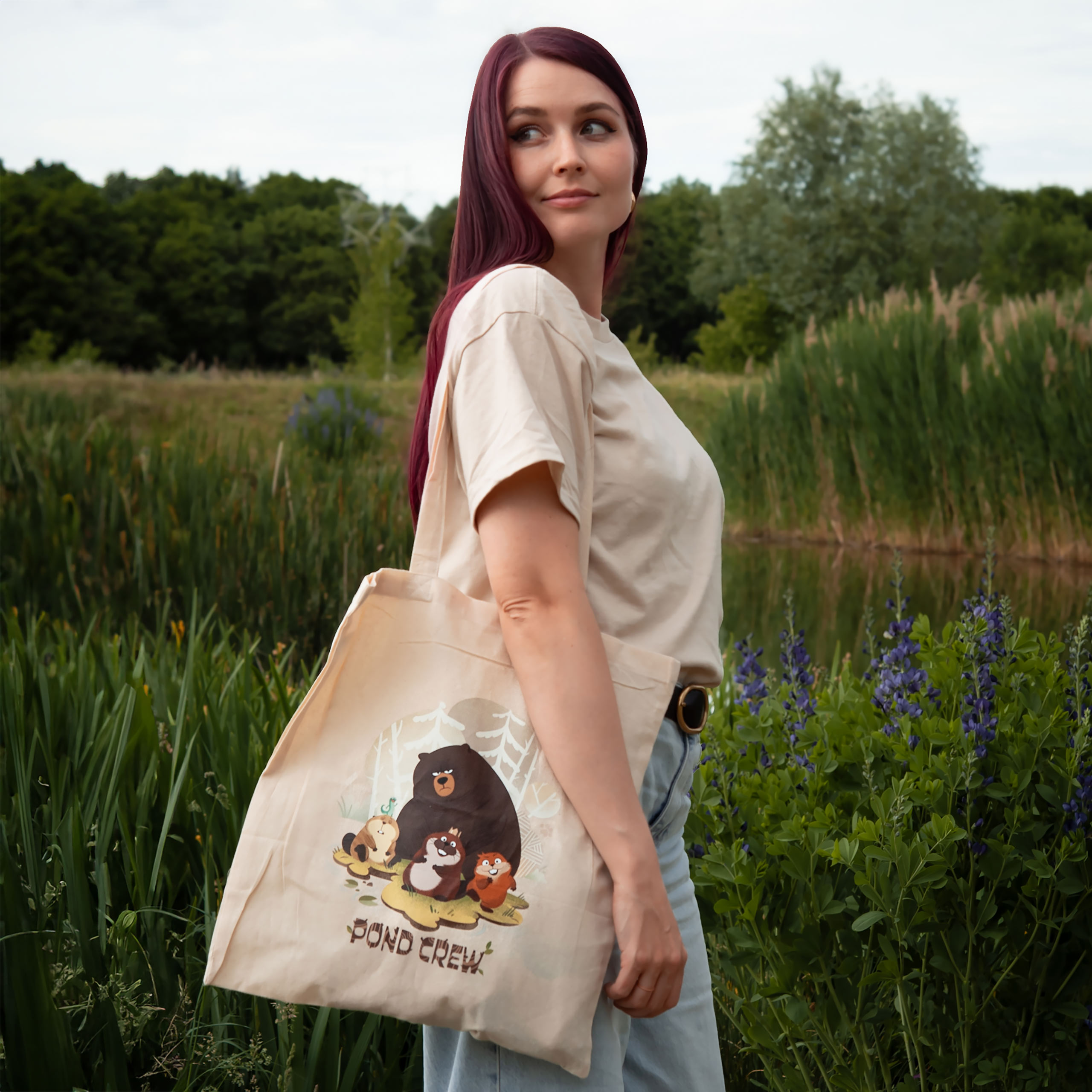 Hoppers - Tote bag Équipe de l’étang
