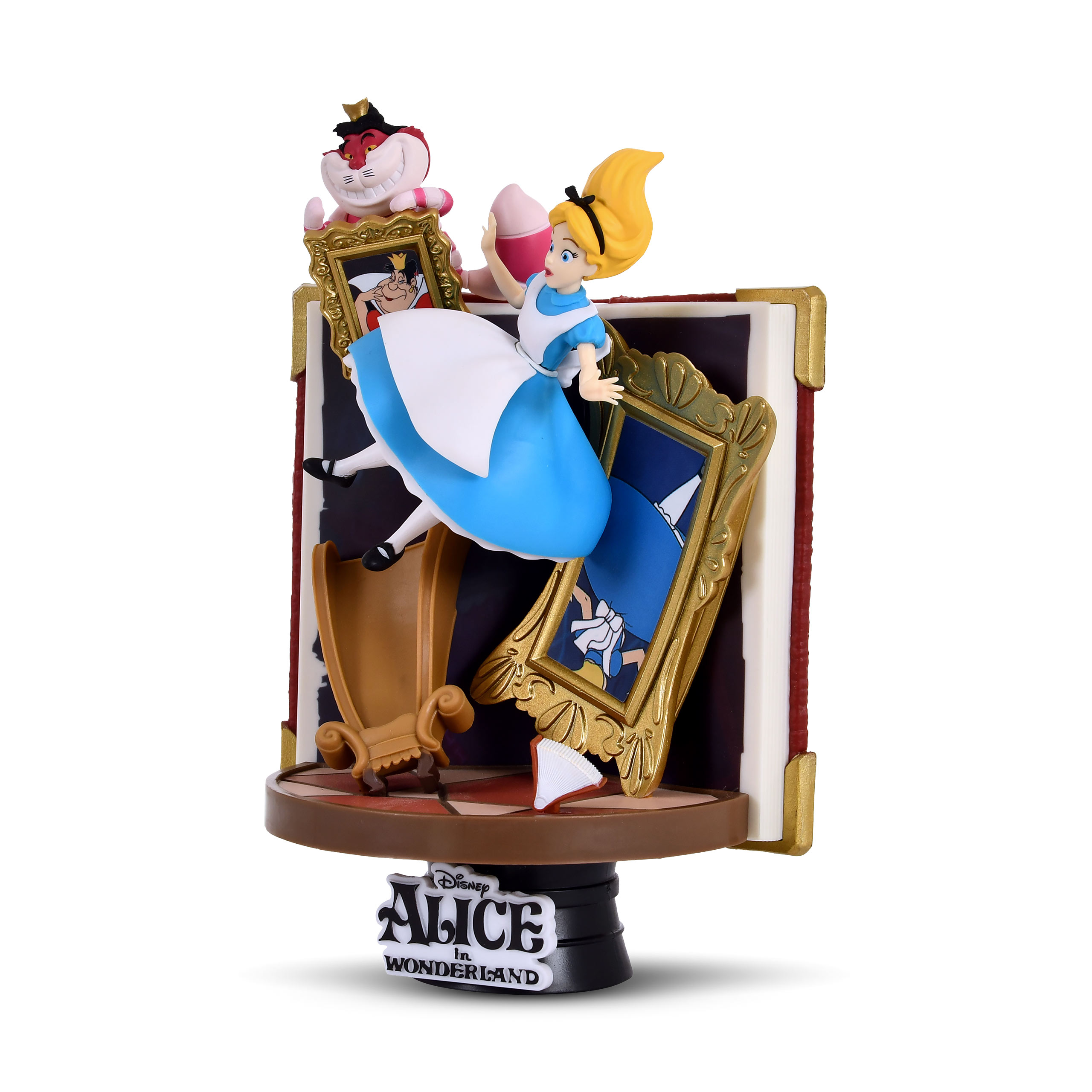 Alice nel Paese delle Meraviglie - Figura di diorama D-Stage Serie di libri di storie Disney