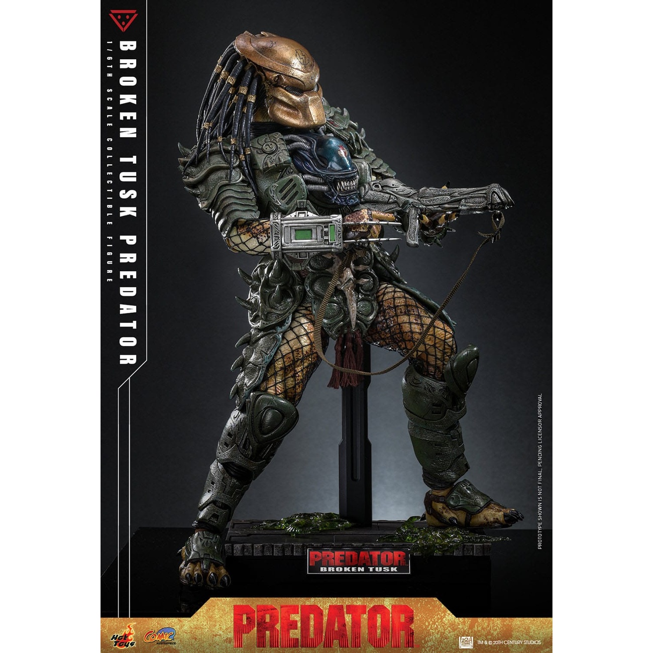 Alien vs. Predator - Broken Tusk Predator Masterpiece 1:6 Action Figure