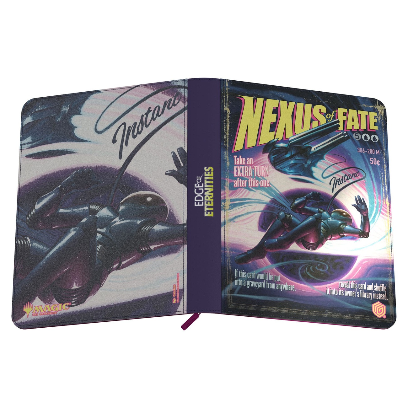 Ultimate Guard Zipfolio 360 Xenoskin Magic: The Gathering "Edge of Eternities" - Nexus of Fate