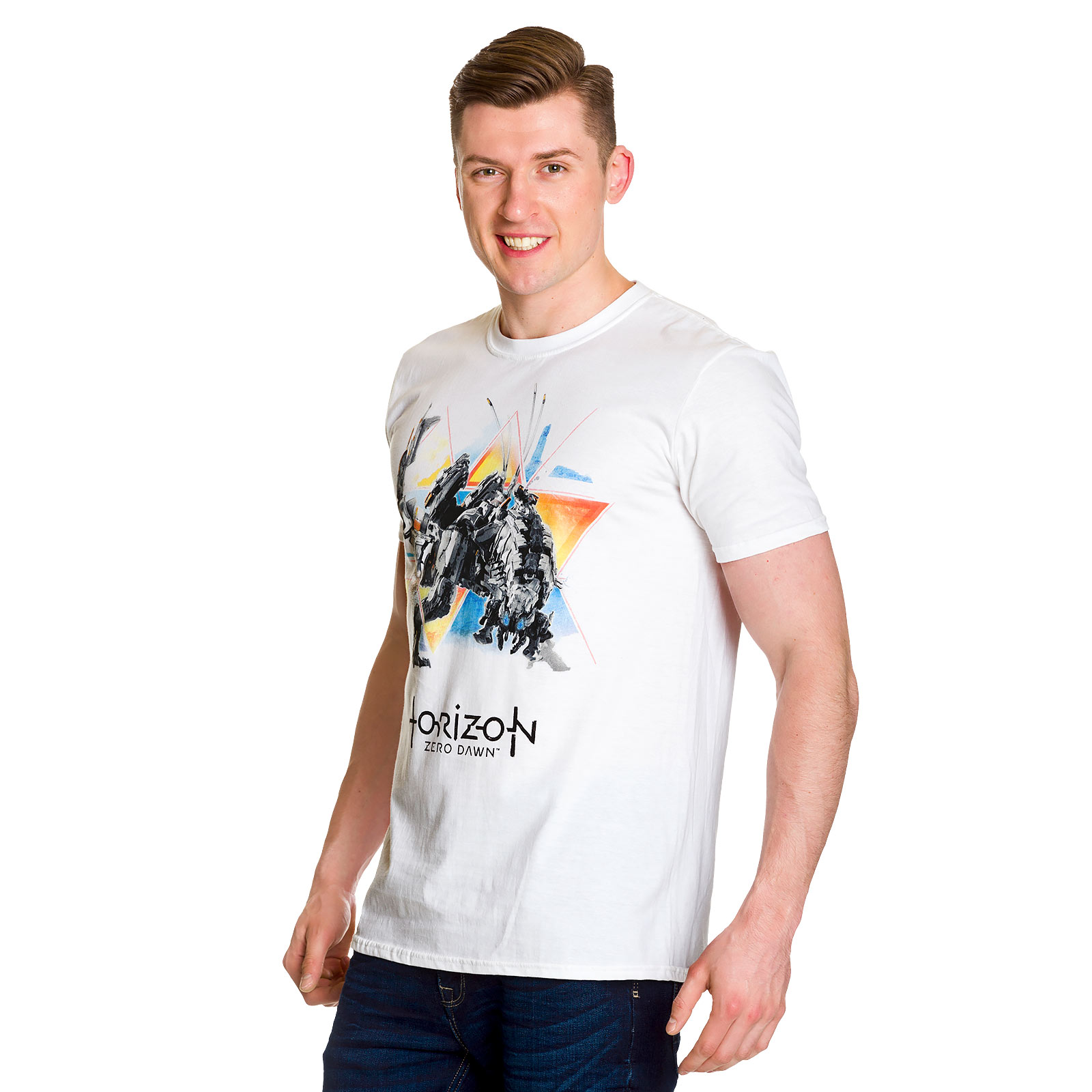 Horizon Zero Dawn - Thunderjaw T-Shirt wit