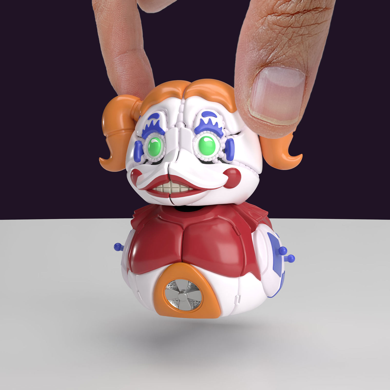 Five Nights at Freddy's - Mini canard TUBBZ Circus Baby déco