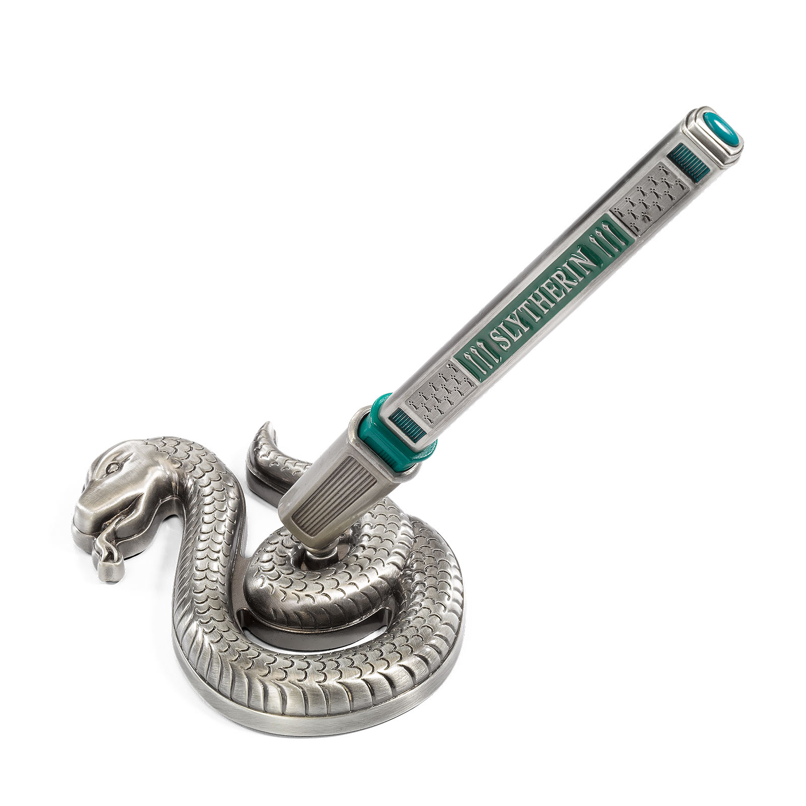 Slytherin - Harry Potter pen with stand