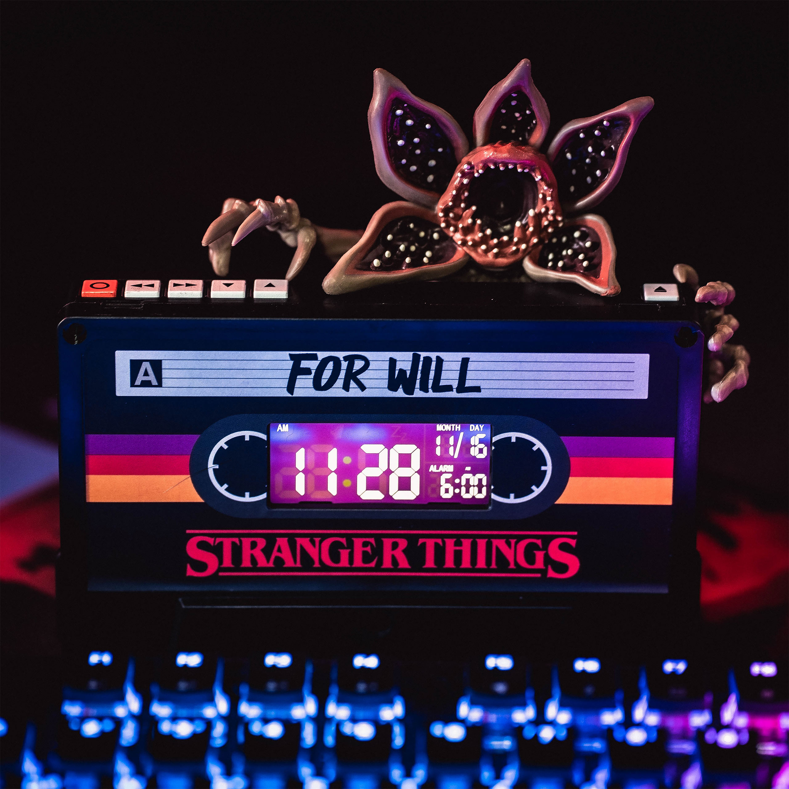 Stranger Things - Reloj Despertador Demogorgon