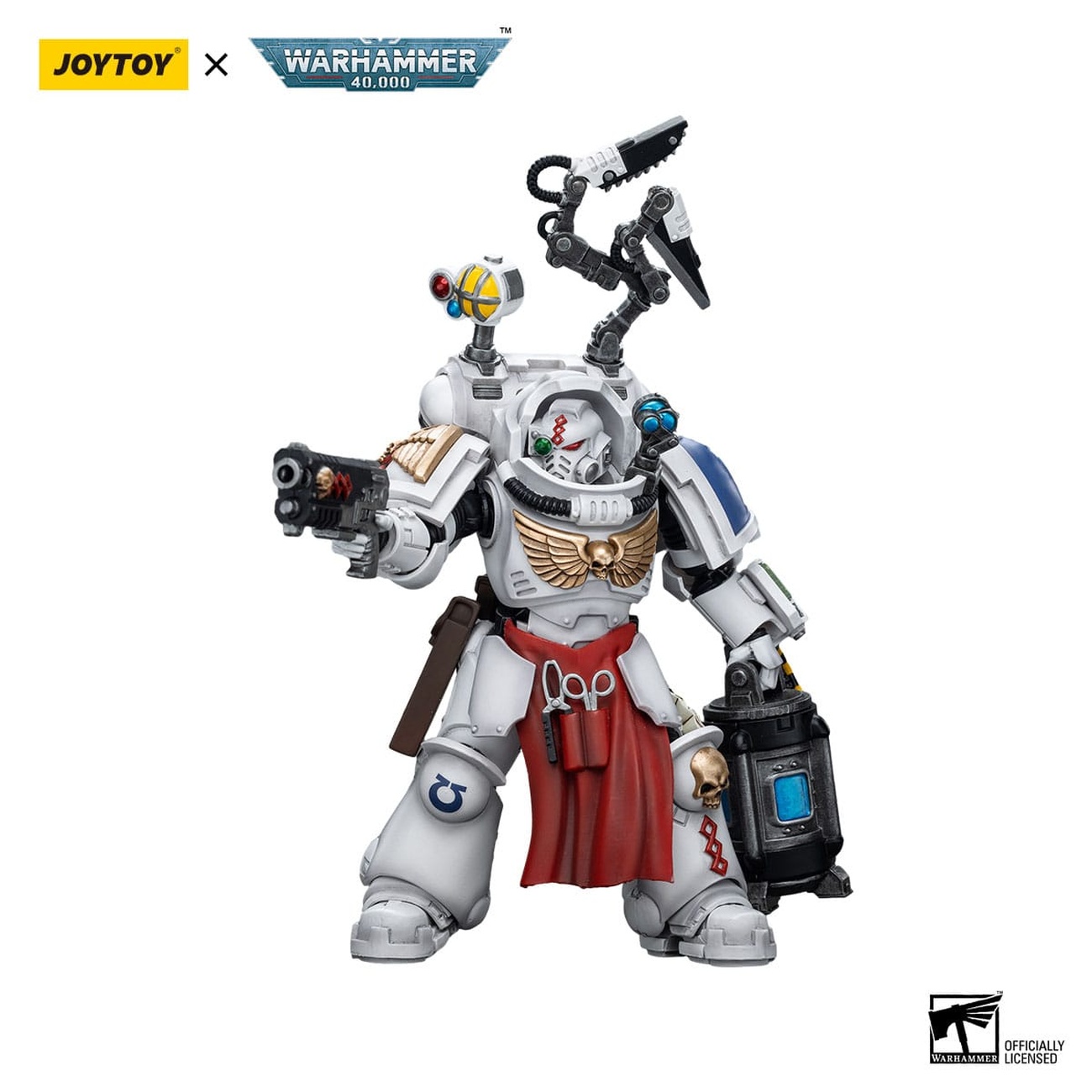 Warhammer The Horus Heresy figurine articulée 1/18 Ultramarines Apothecary Biologis 12 cm