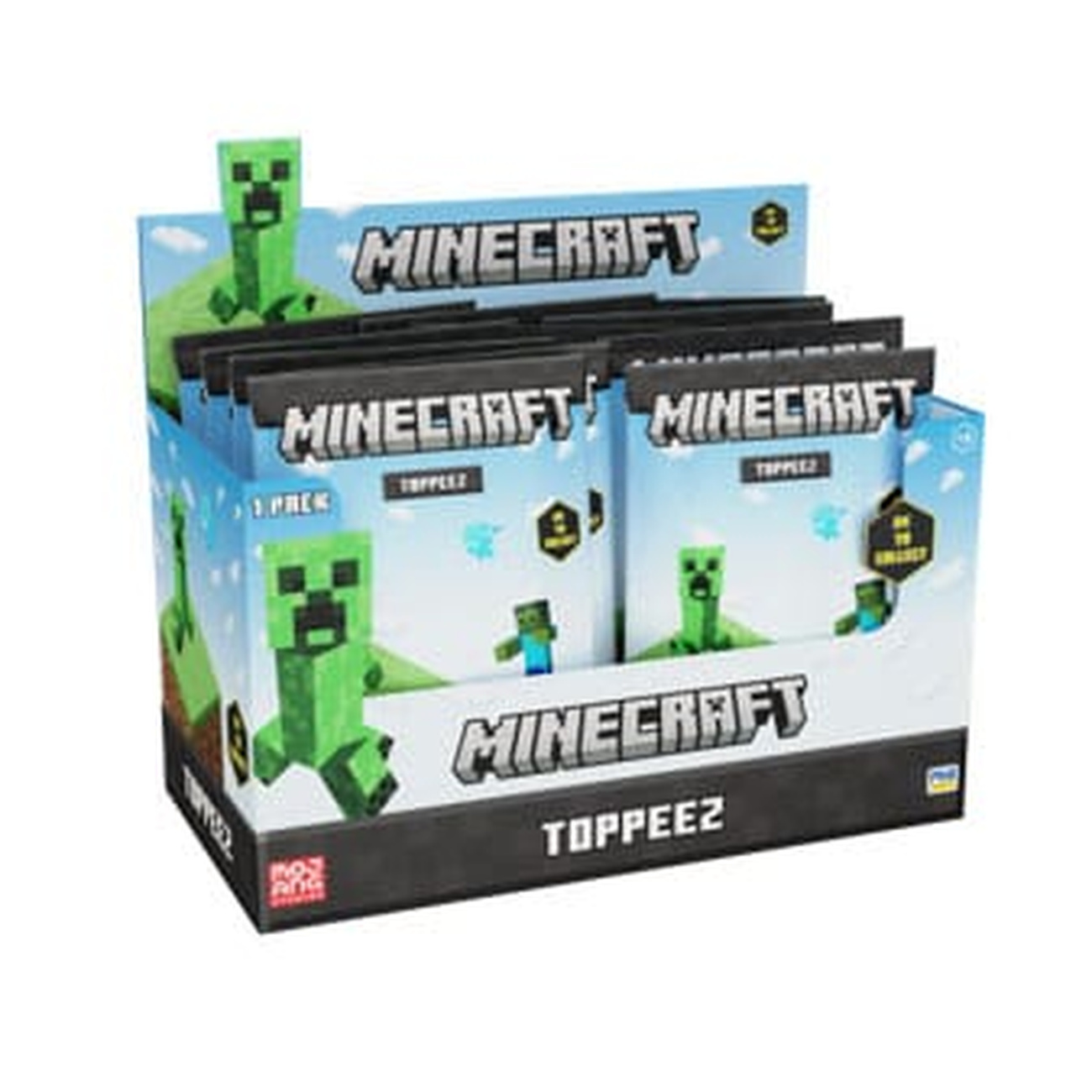Minecraft 3D Toppeez 6 cm assortimento (24)