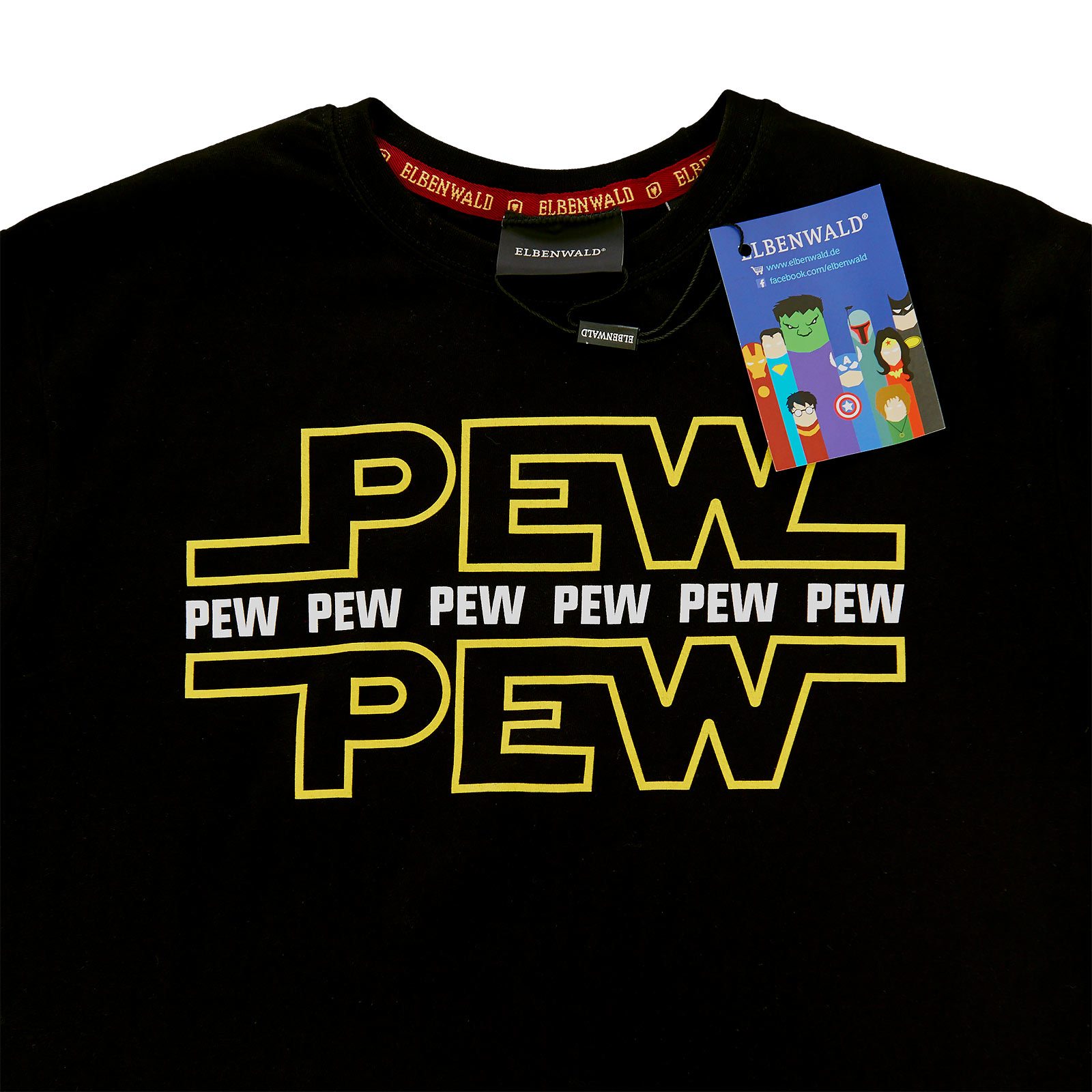 Pew Pew - T-Shirt zwart