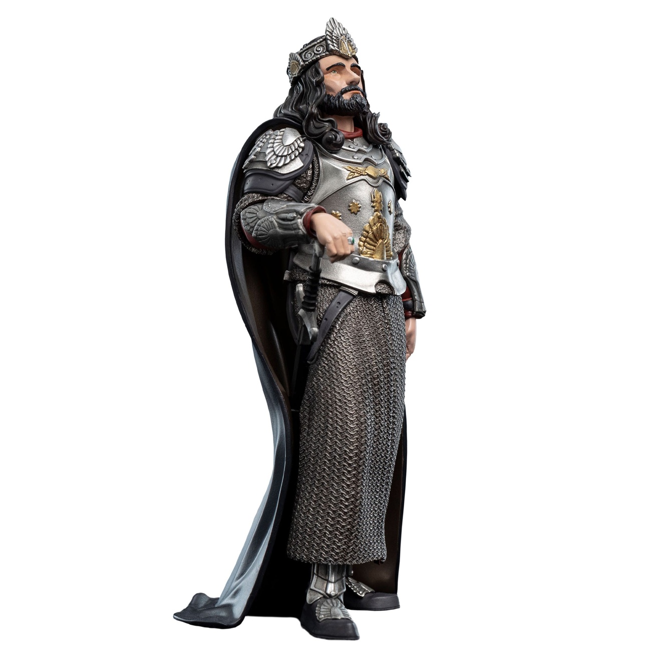 Herr der Ringe Mini Epics Vinyl Figur King Aragorn 19 cm