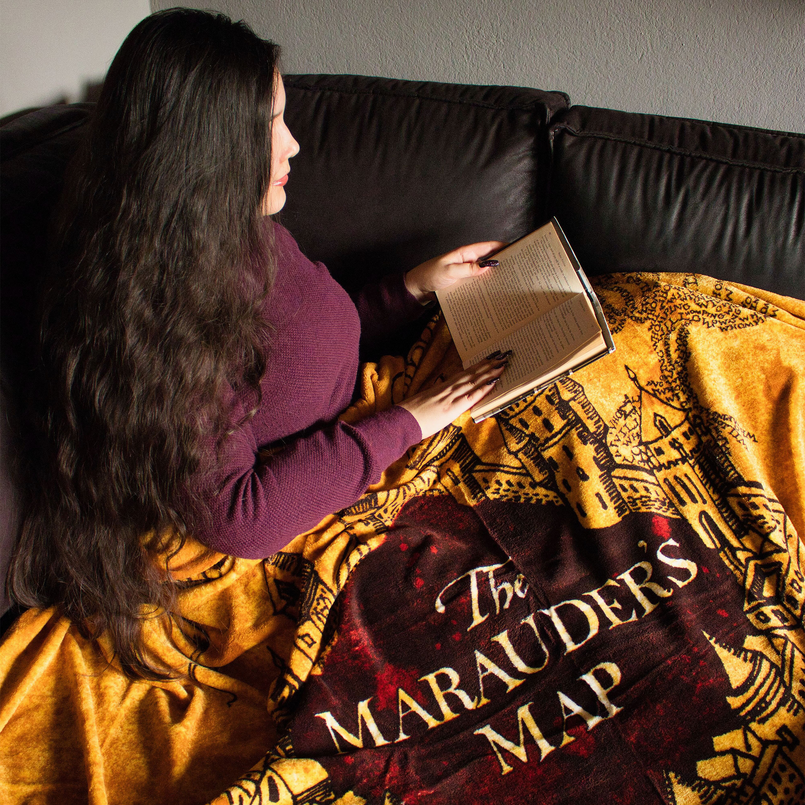 Harry Potter - Coperta morbida Mappa del Malandrino