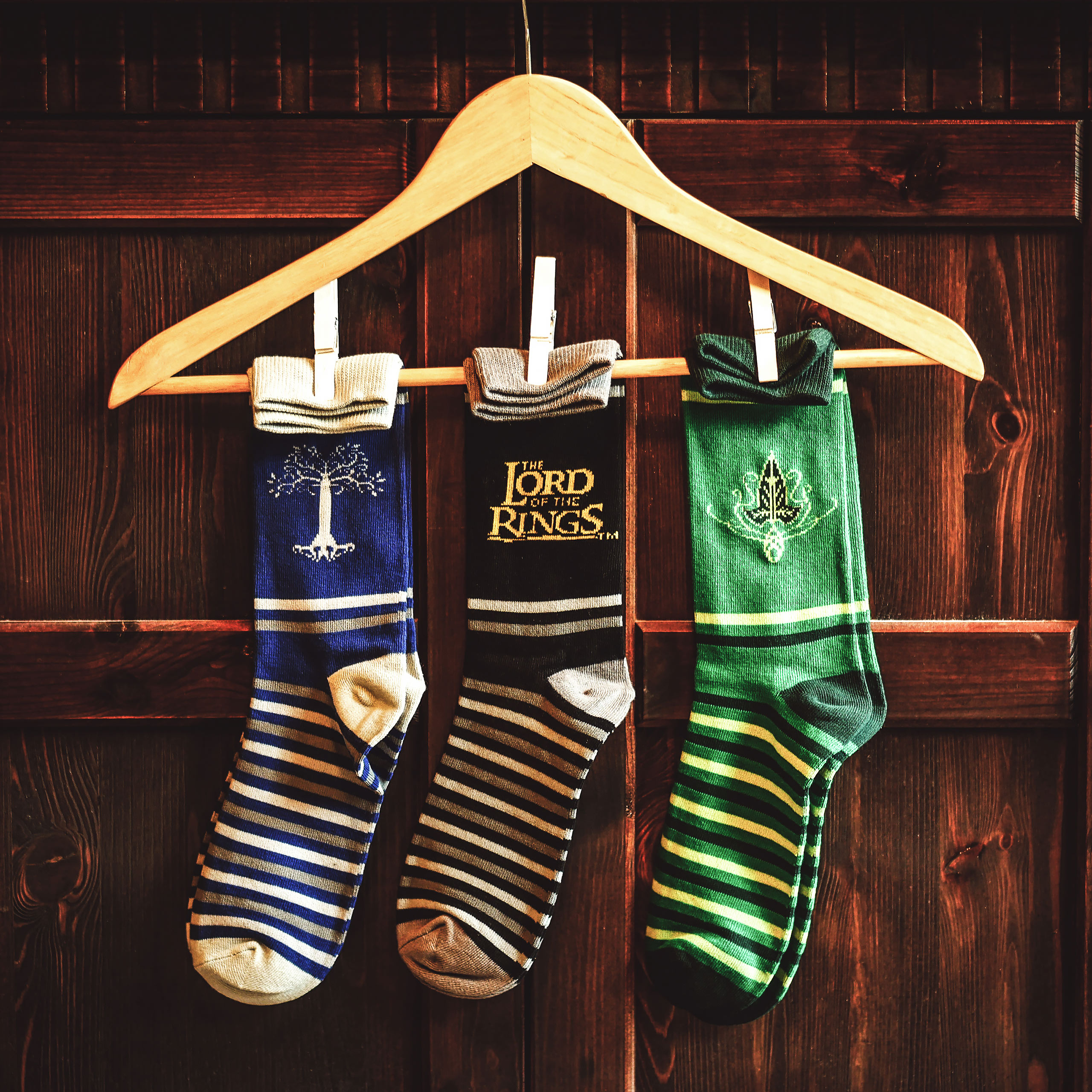 Middle Earth Socks 3-Pack in Gift Box - Lord of the Rings