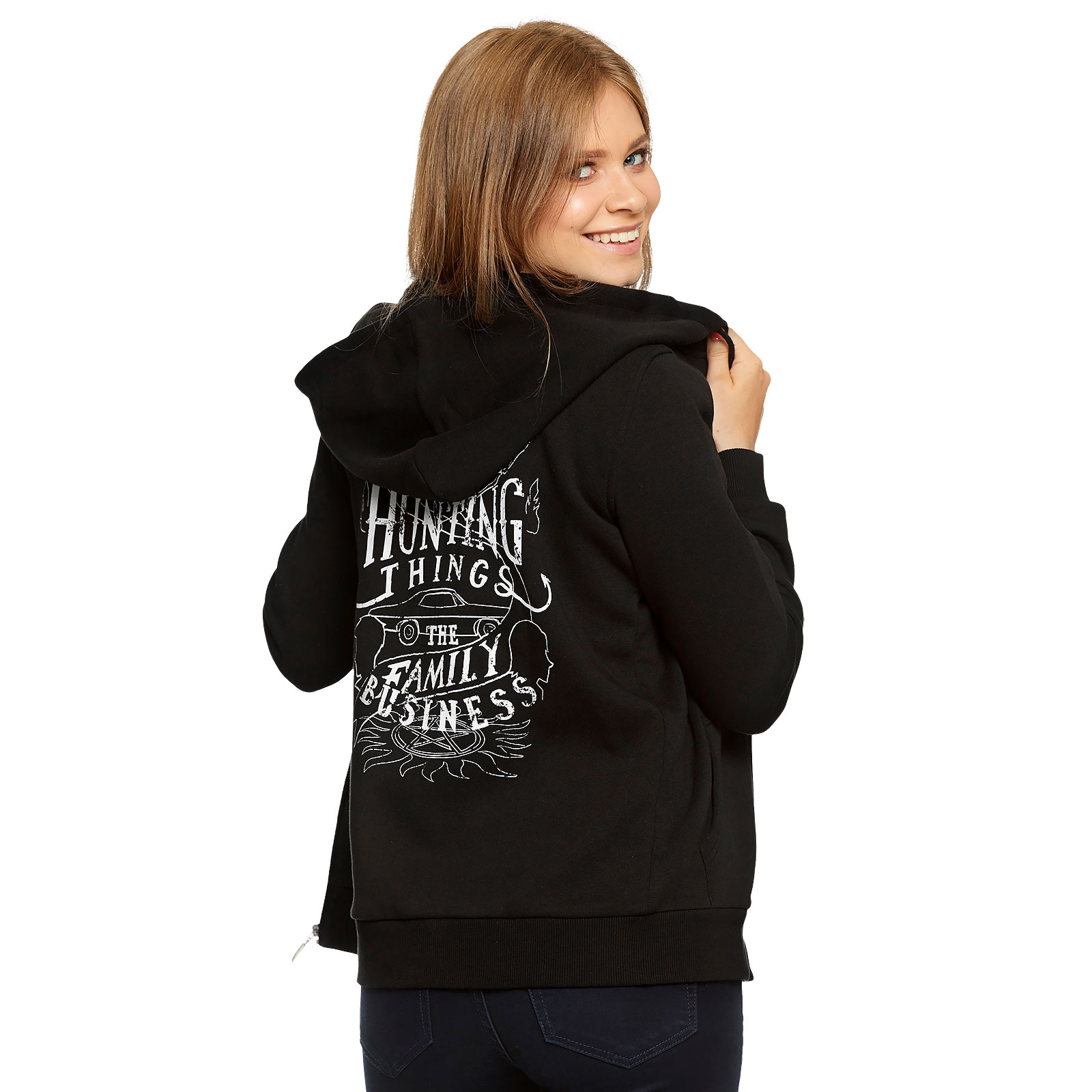 Supernatural - Mensen redden Dingen jagen Dames hoodie